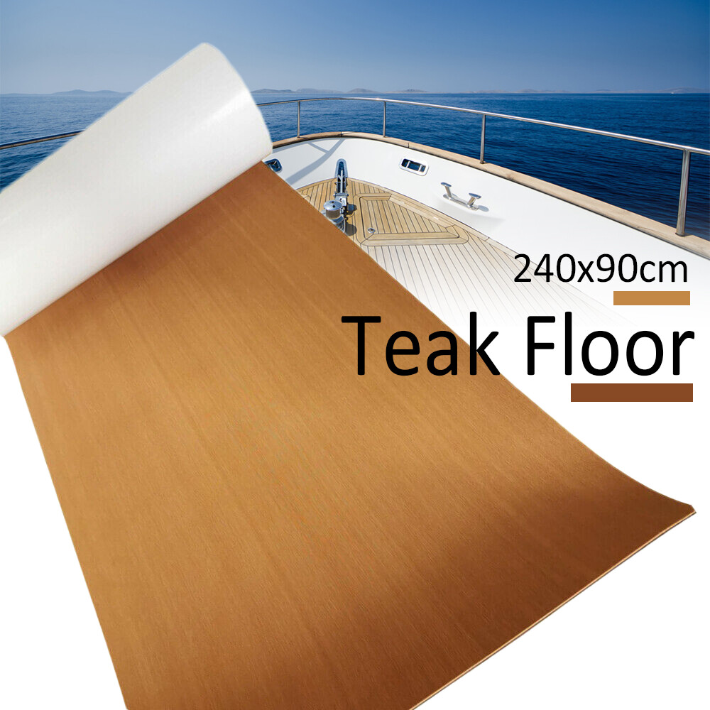 95” Deluxe EVA Foam Boat Marine Flooring Mat Faux Teak Decking Yacht Sheet Pad！