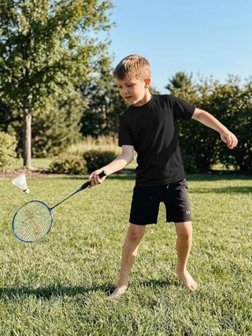 3 Pack Toddler and Boys UPF 50+ Rash Guard Short 2T Black, Gray, Royal Blue