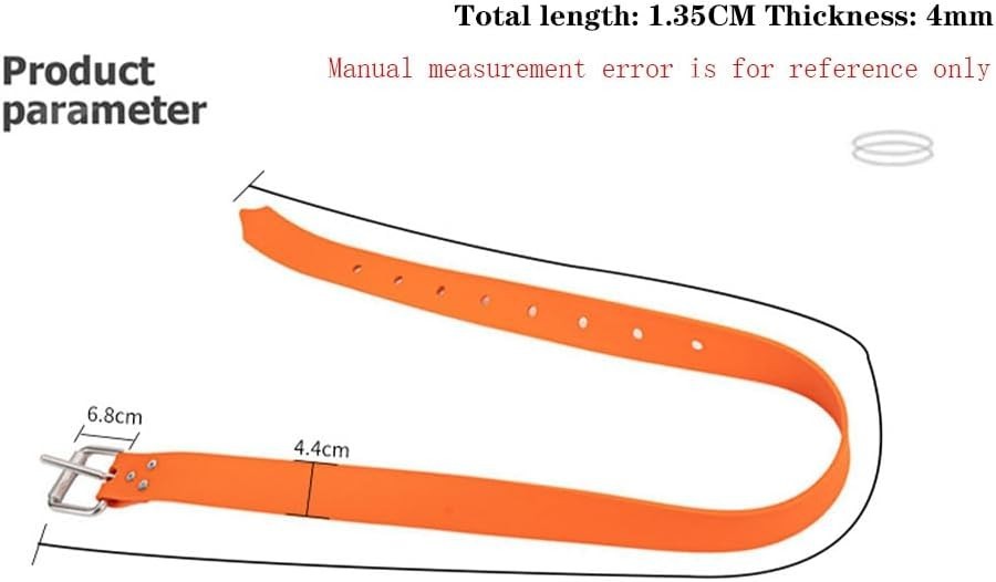 Rubber Weight Belt, Diving Weight Belt with Stainless Steel Buckle, Quick-Releas