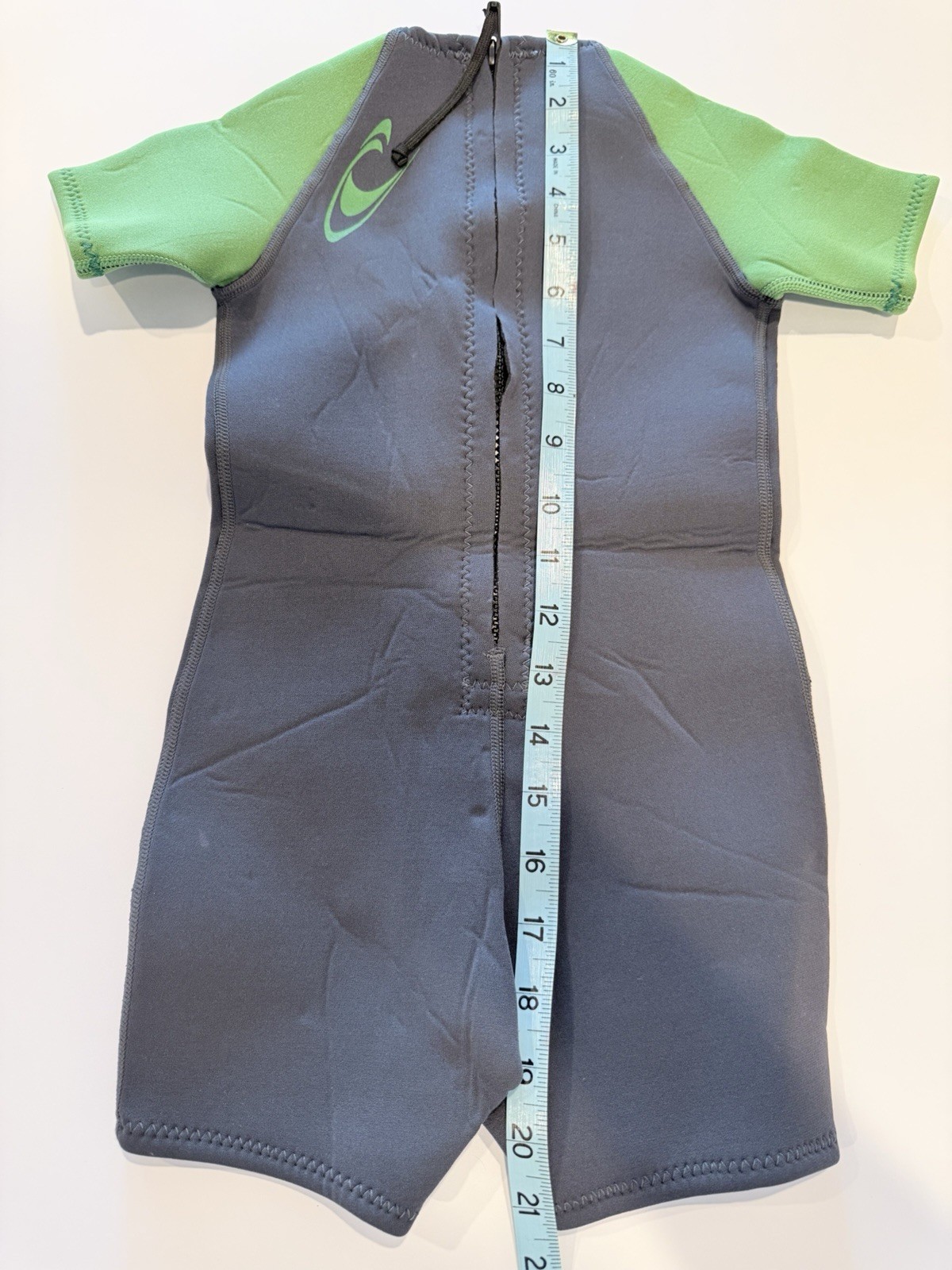 O’Neill Toddler Short Sleeve Spring Wetsuit Back Zip Size 2