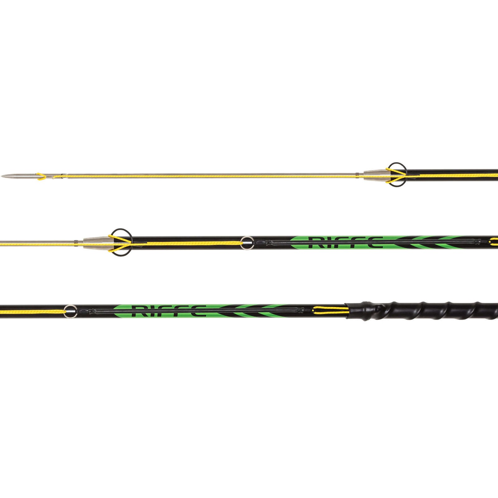 Riffe Mamba Roller Composite 3-Piece Pole Spear – 9 Foot – 9 Foot
