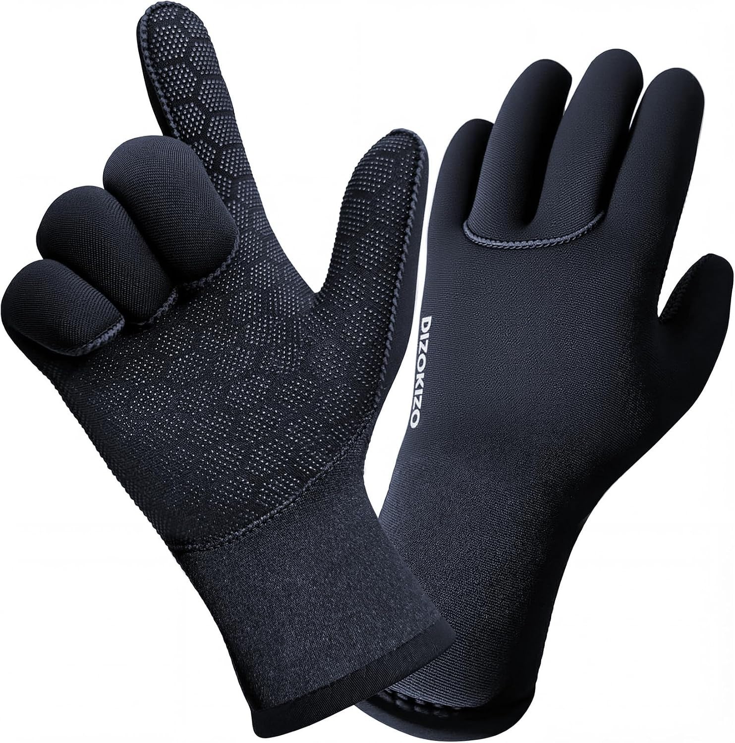 Ambidextrous Thermal Neoprene Gloves for Water Sports – 3mm Non-Slip Protection