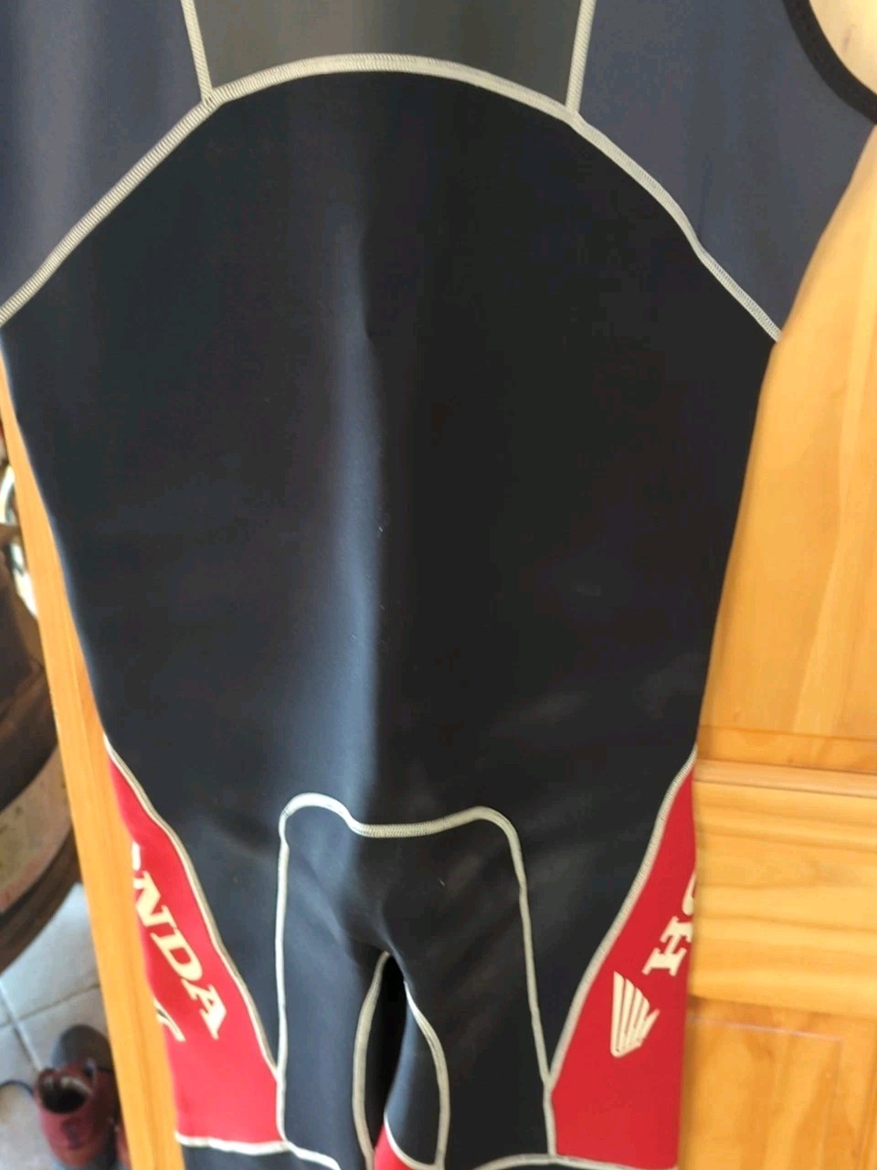 Honda JET SKI Slippery When Wet Aquatrax Full Body – No Sleeve Wetsuit MENS 2XL