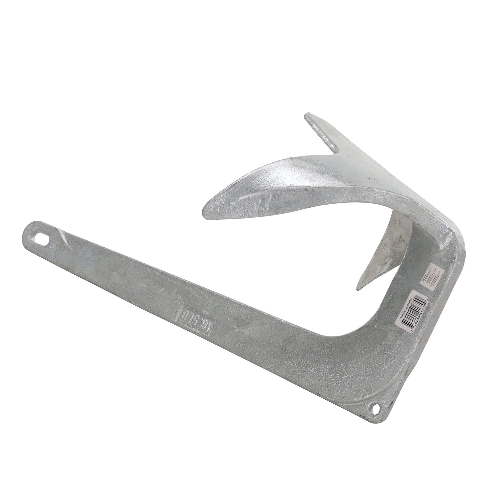 Seachoice Claw Anchor – Hot Dipped Galvanized Steel – For Use in Variety of Sea