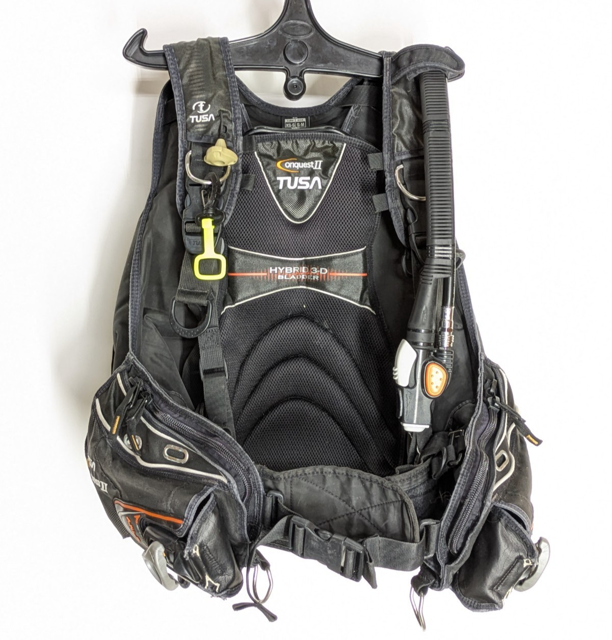 TUSA Conquest II A.P.A. Scuba Dive Weight Integrated BCD Jacket BC BCJ XS, Small