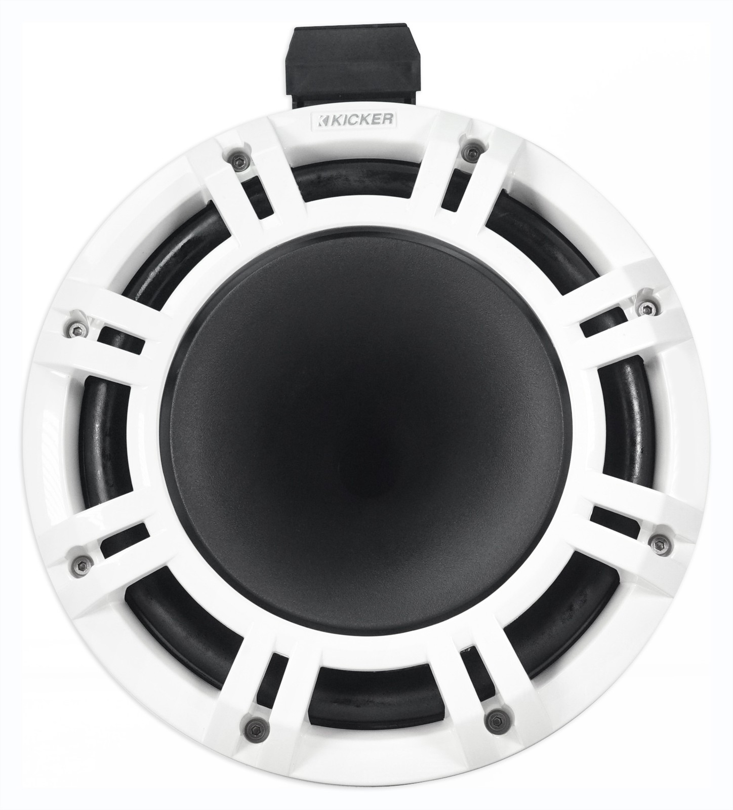 Pair Kicker KMTC9 HLCD 9″ White Wakeboard Tower LED Speakers+(2) Party Speakers