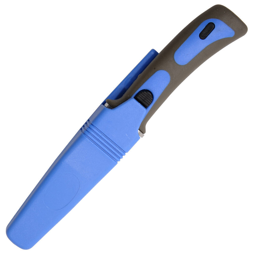 Sawtail Drop Point Diving Swimming Scuba Stainless Steel Knife with Strap- 9 In