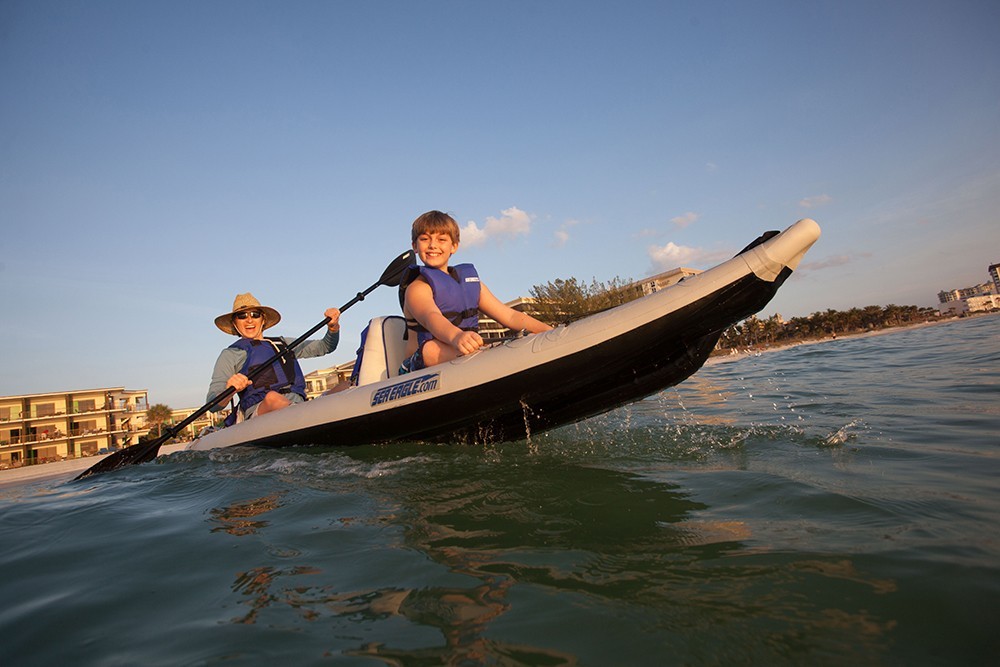 Classic 385ftc FastTrack 2 Person Kayak Package – FREE S&H, 3 YR WARRANTY