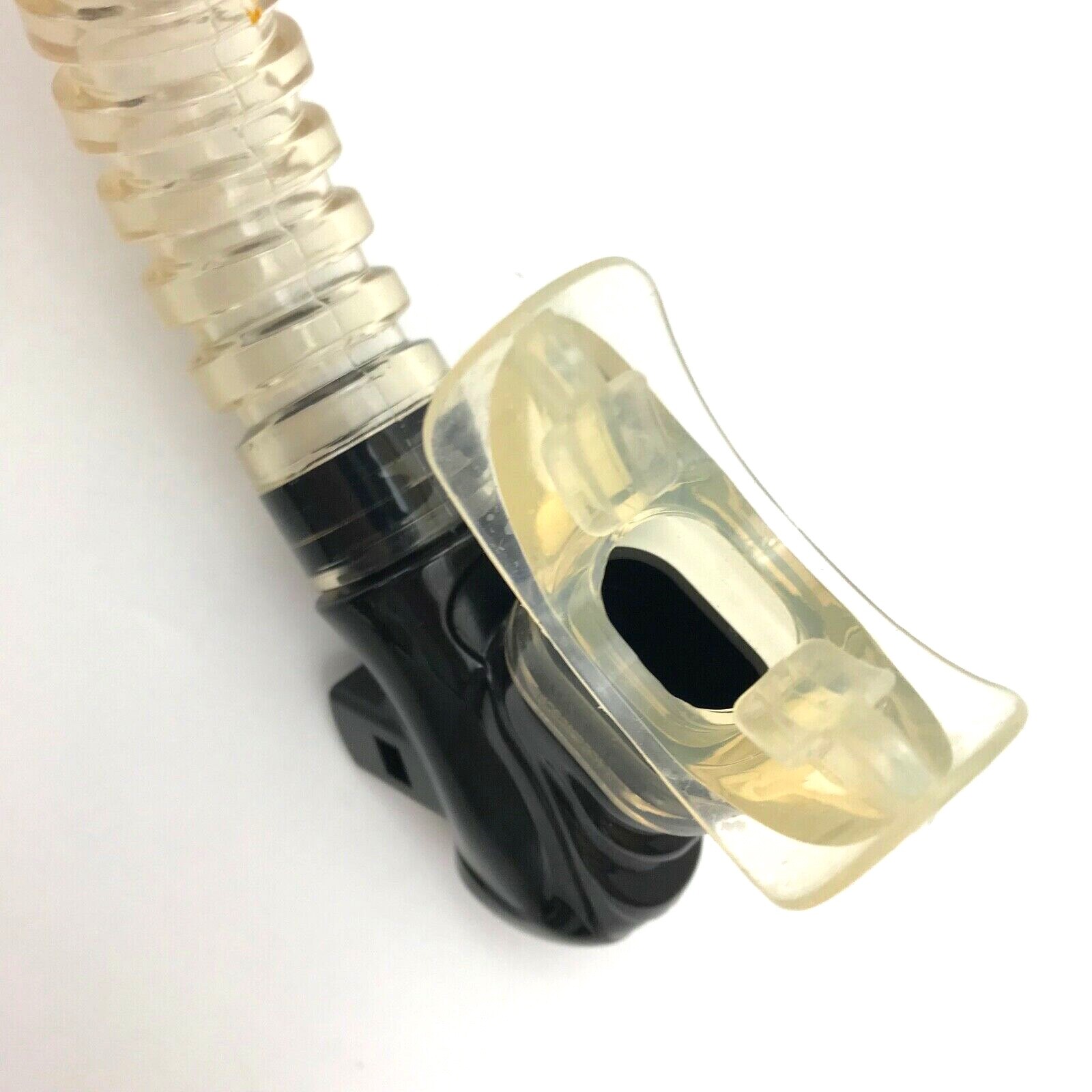 BODY GLOVE Adult Snorkel with Whistle Red Rubber Plastic