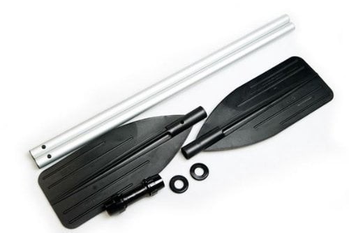 Sectional Aluminum Oars 57″ Detachable 2-in-1 Kayak Canoe Boat Paddle
