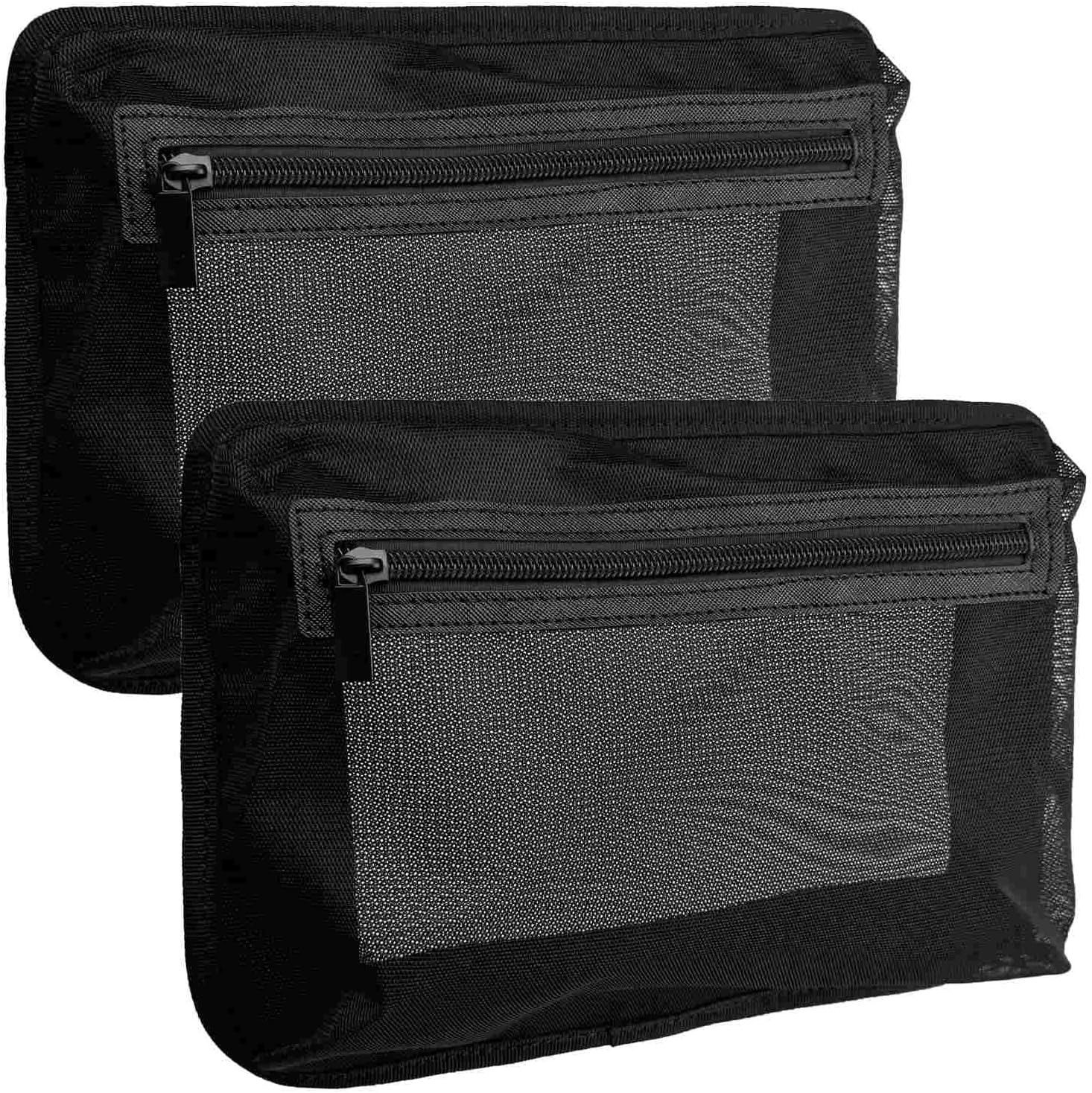 2PC Self-Adhesive Boat Organizer Mesh Bag (10″X7″) – Dry Mount Pouch with Waterp