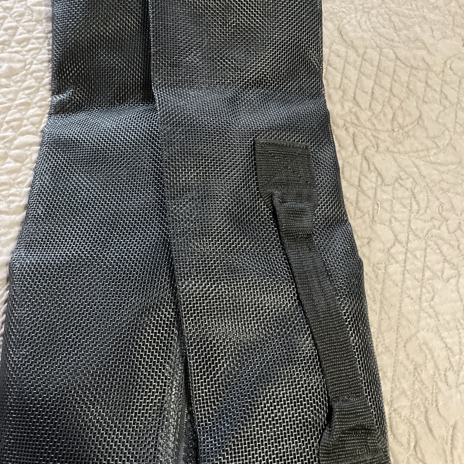 NEW BLACK DEEP SEA MESH DIVING AND SNORKELING GEAR BACKPACK WITH ZIPPER SIDE