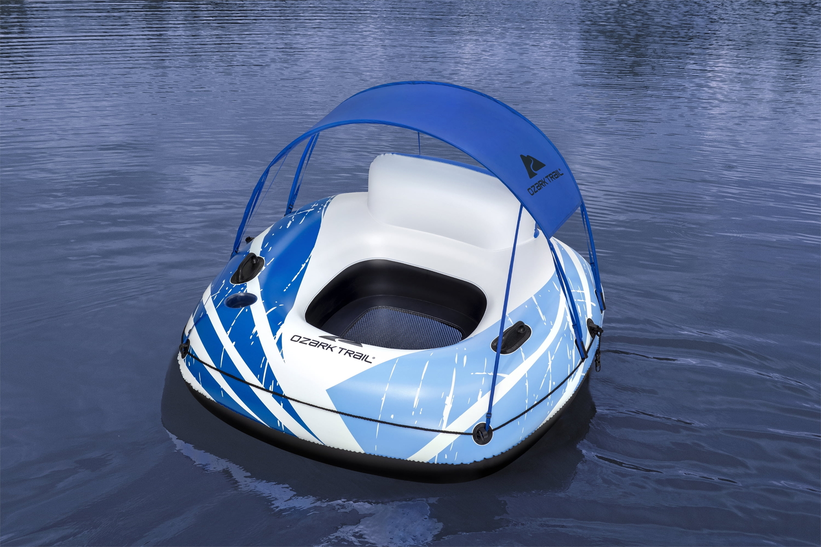 Ozark Trail Rapid Rider Canopy River Tube w/Removable Shade 48.4″x48.4″x20″ 🆕
