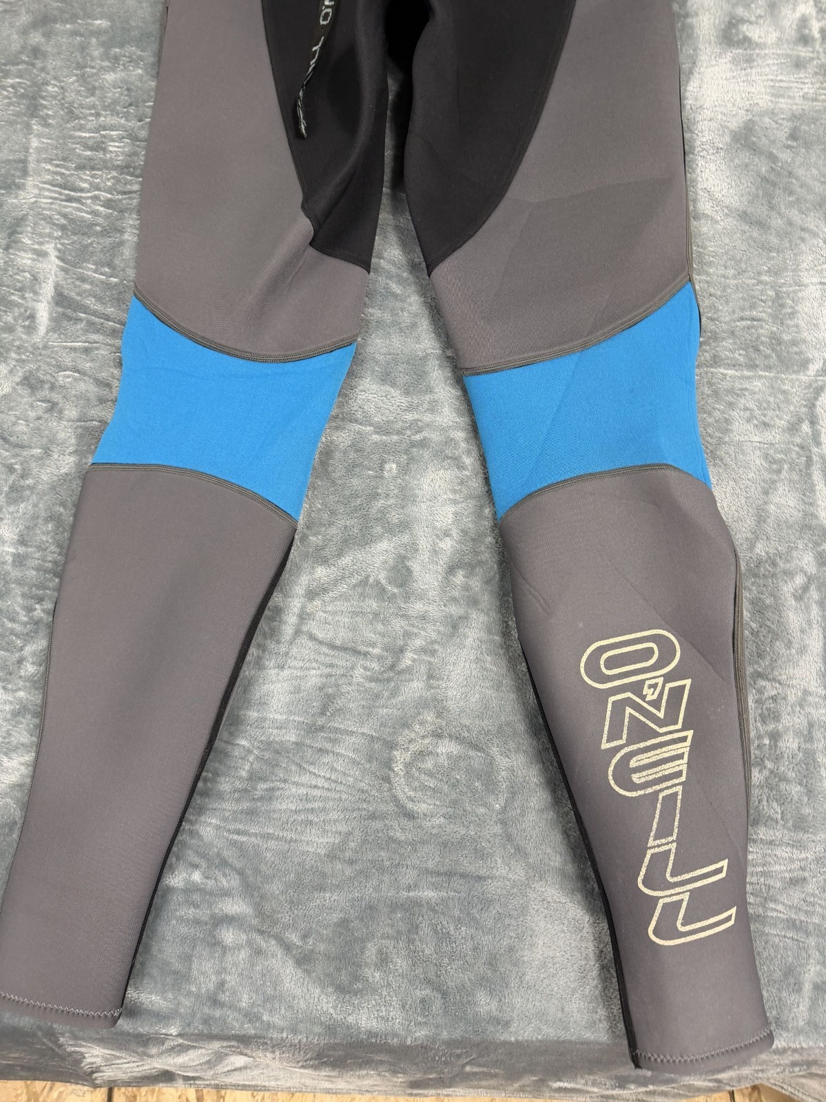 O’Neill Reactor 3/2mm Wetsuit Men’s Size LT Large Tall Full Suit Black Blue Gray