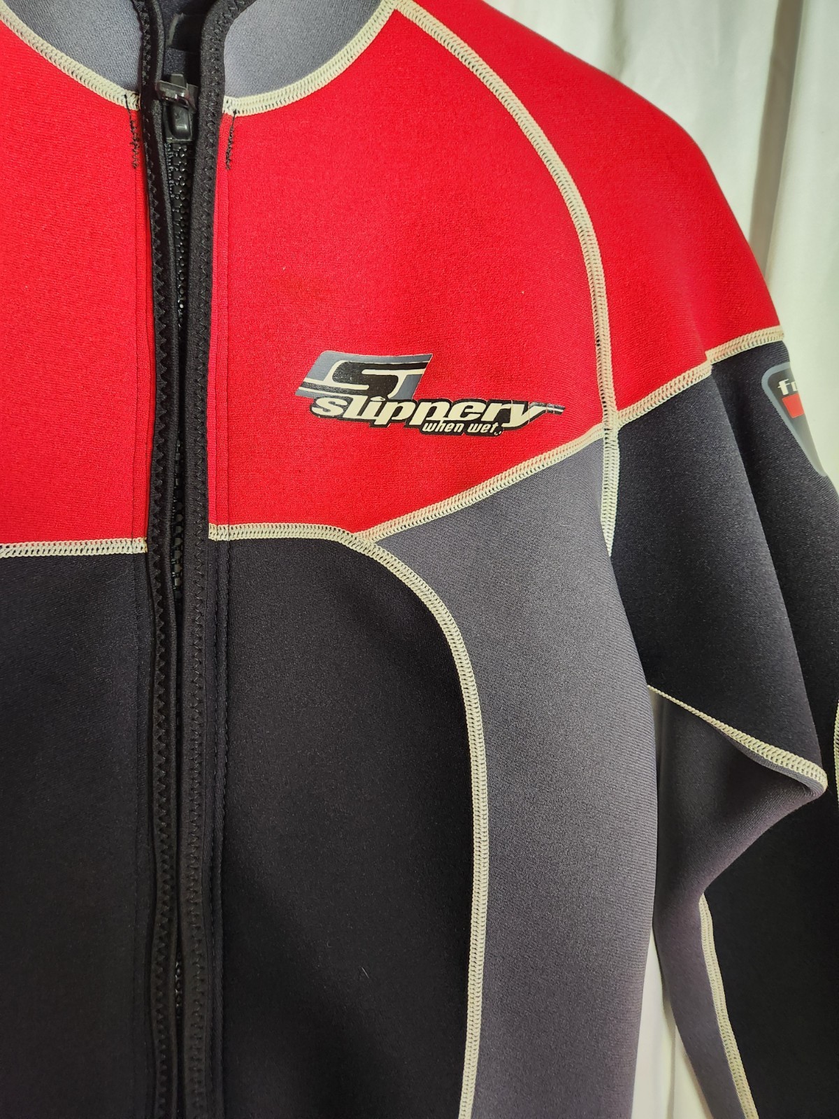 Lot of (2) Vtg Slippery When Wet 2-pc WETSUIT~Formula 2 ~ 1 Large 1 Extra Large