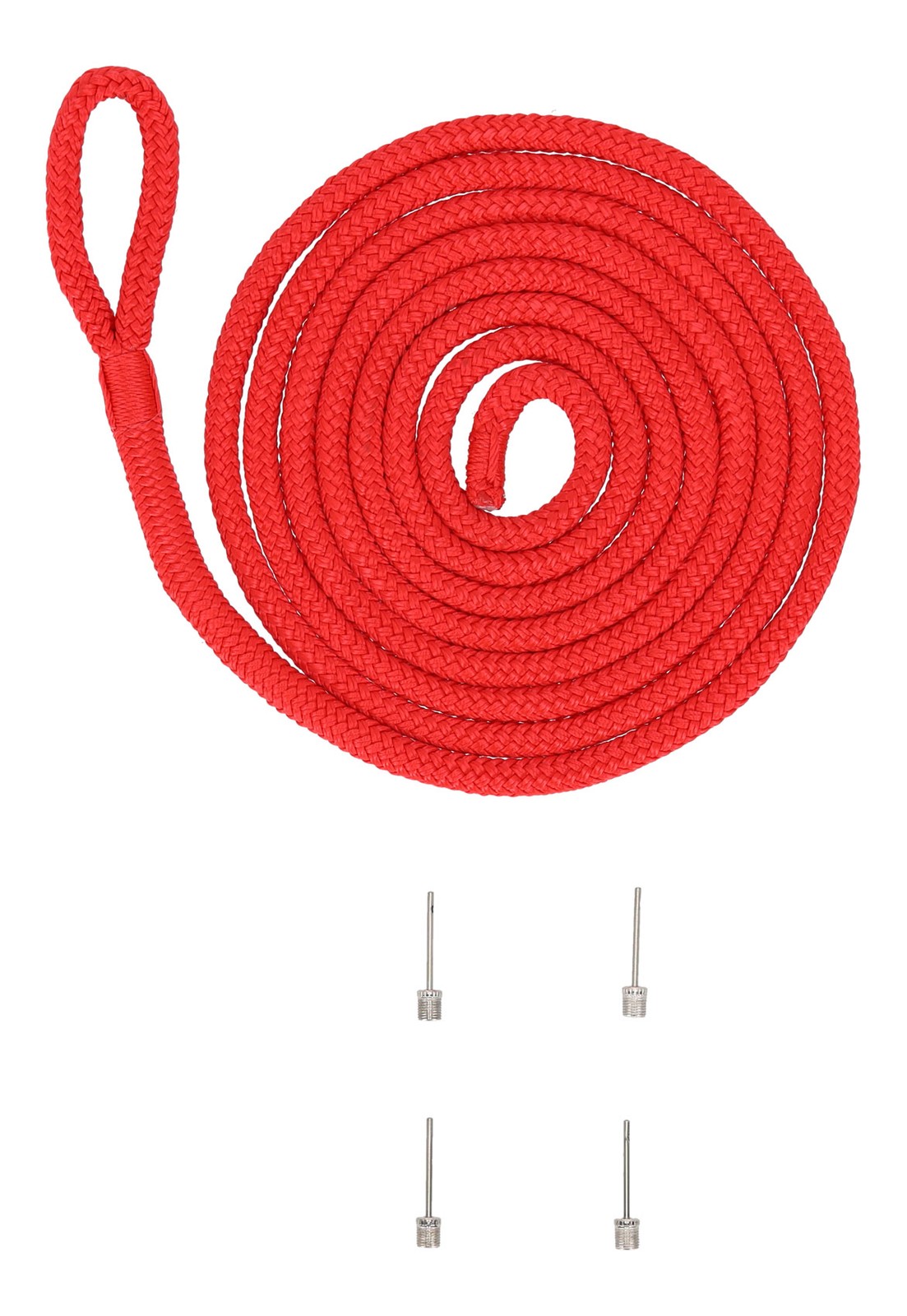 (2) Rockville FEN185-RED 8.5″ x 27″ Boat Fenders + 10 Foot Line Marine Bumpers