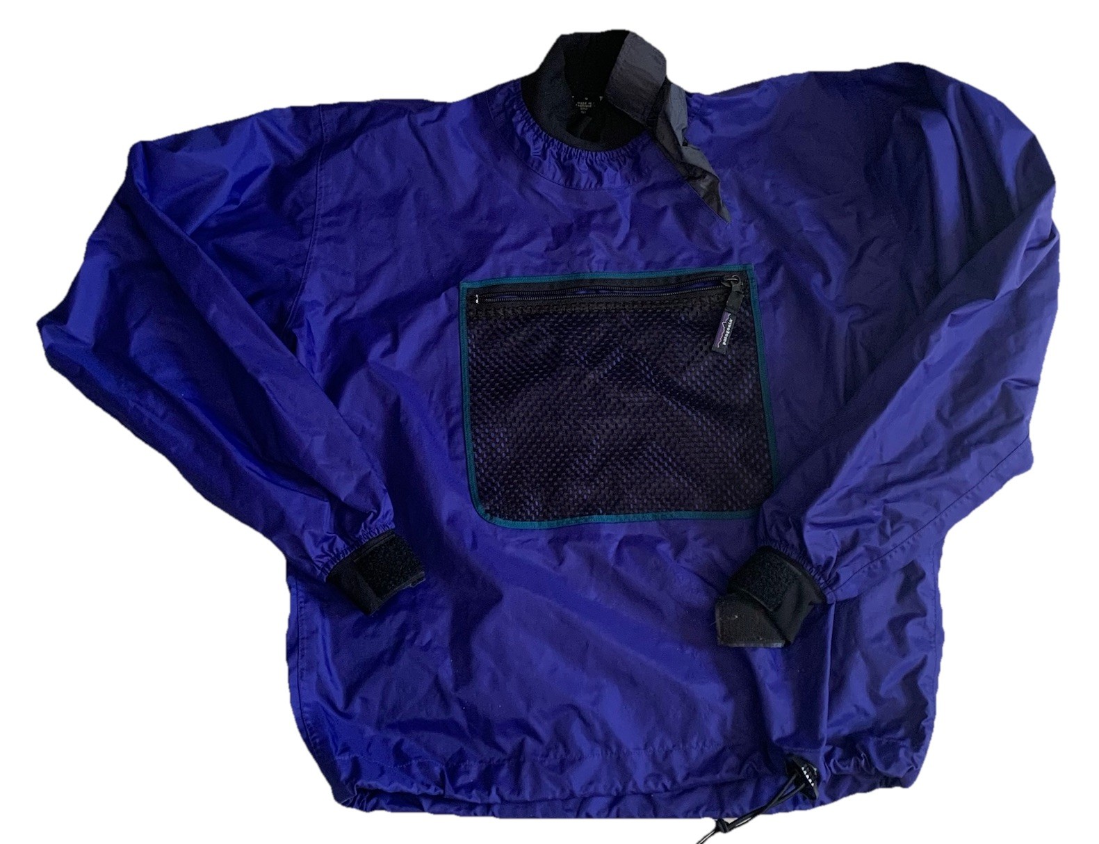 Patagonia Kayak Pullover Small Blue Paddling Spray Top Long Sleeve Lightweight