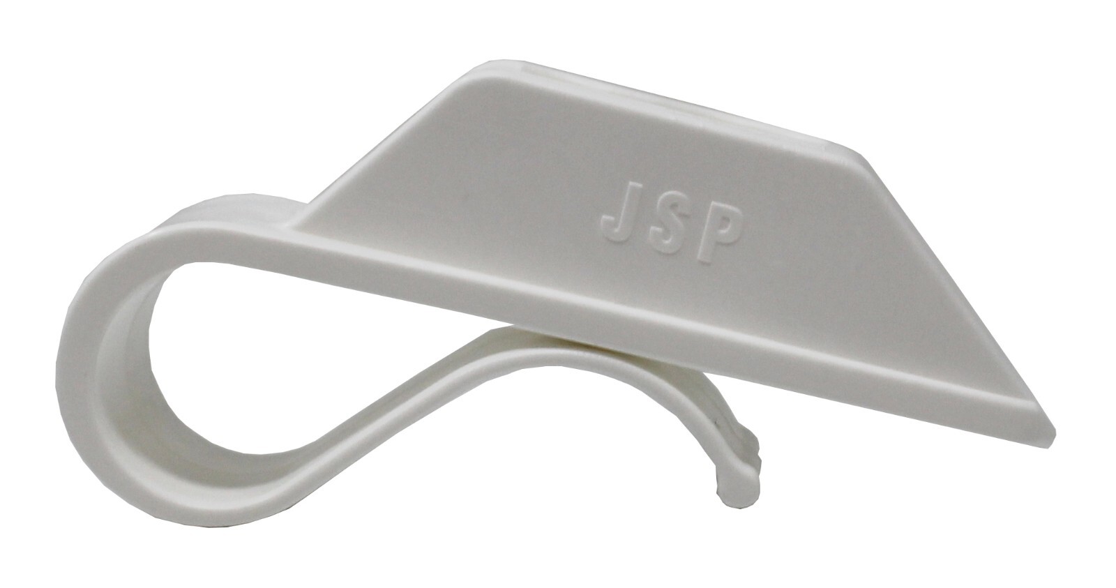White Plastic Fender Hanger Adjuster Clip for 1″ Round Boat Rails Bumpers