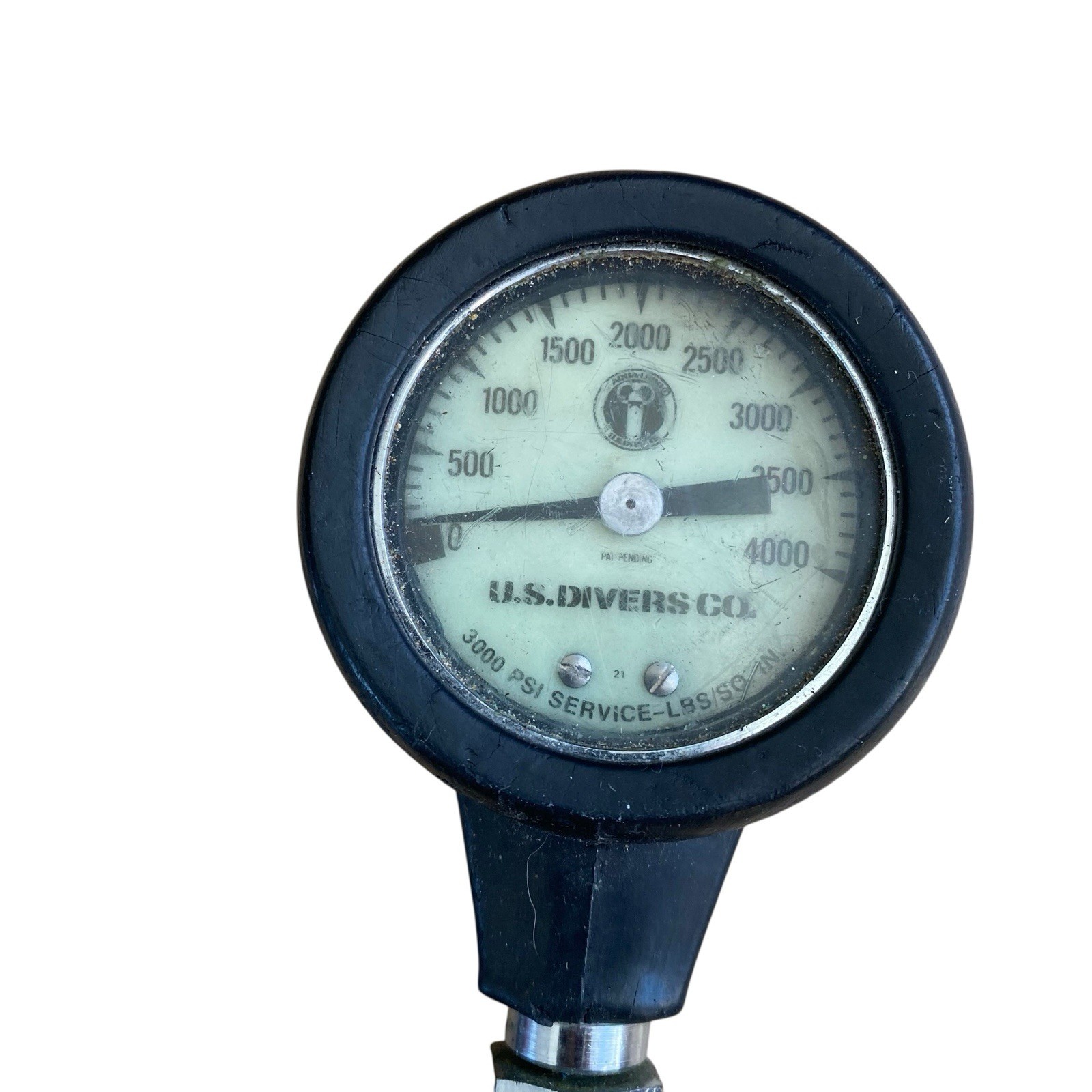 Aqua Lung Chrome Vintage Conshelf Regulator US Diver Gauge Mouthpiece Scuba 80s