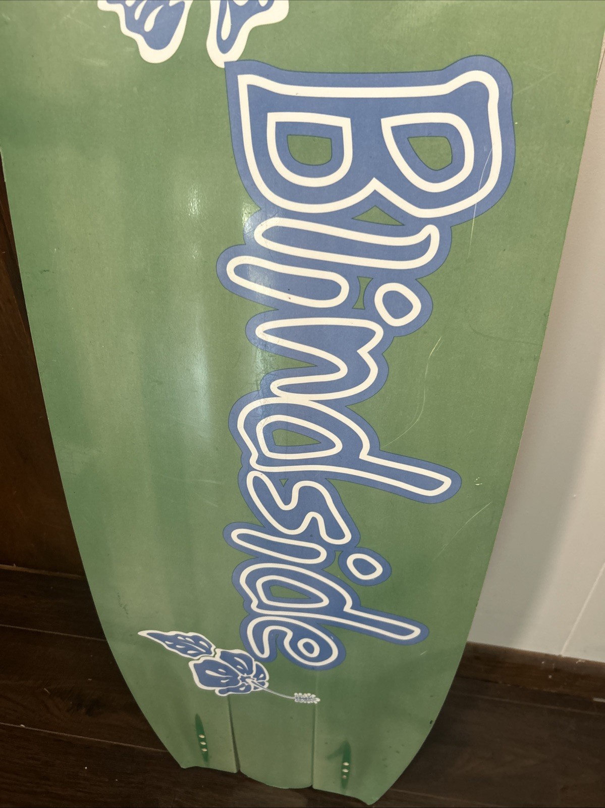 Blindside Wakeboard 132cm Floral Graphic Burgundy/Blue – Board Only