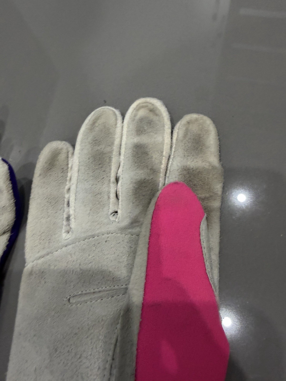 JETPILOT WATER GLOVES RARE VINTAGE PURPLE PINK TIGERSHARK