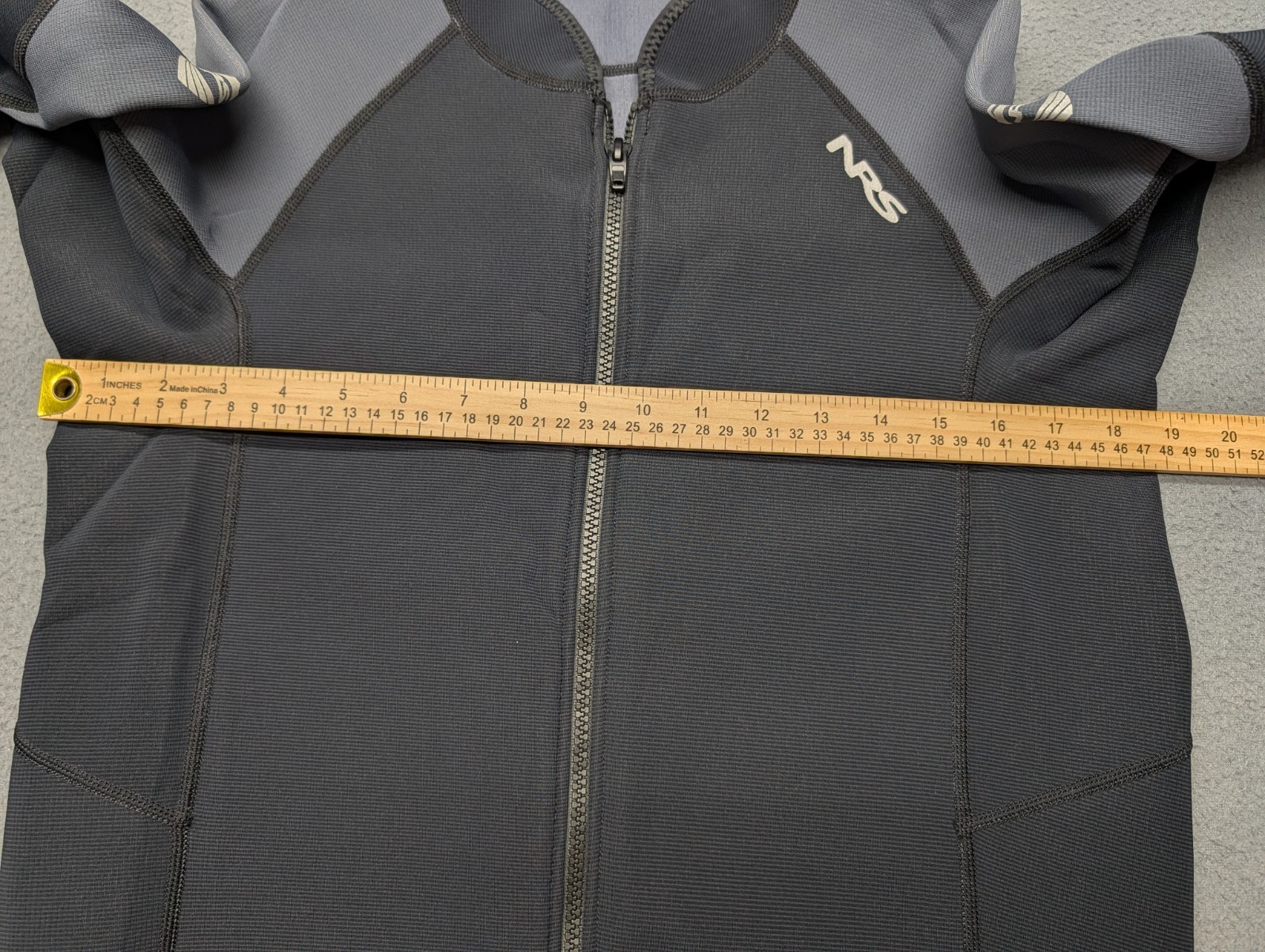 NRS Men’s Hydroskin 1.5 Neoprene Paddling Jacket Size Medium Cold Water Kayak