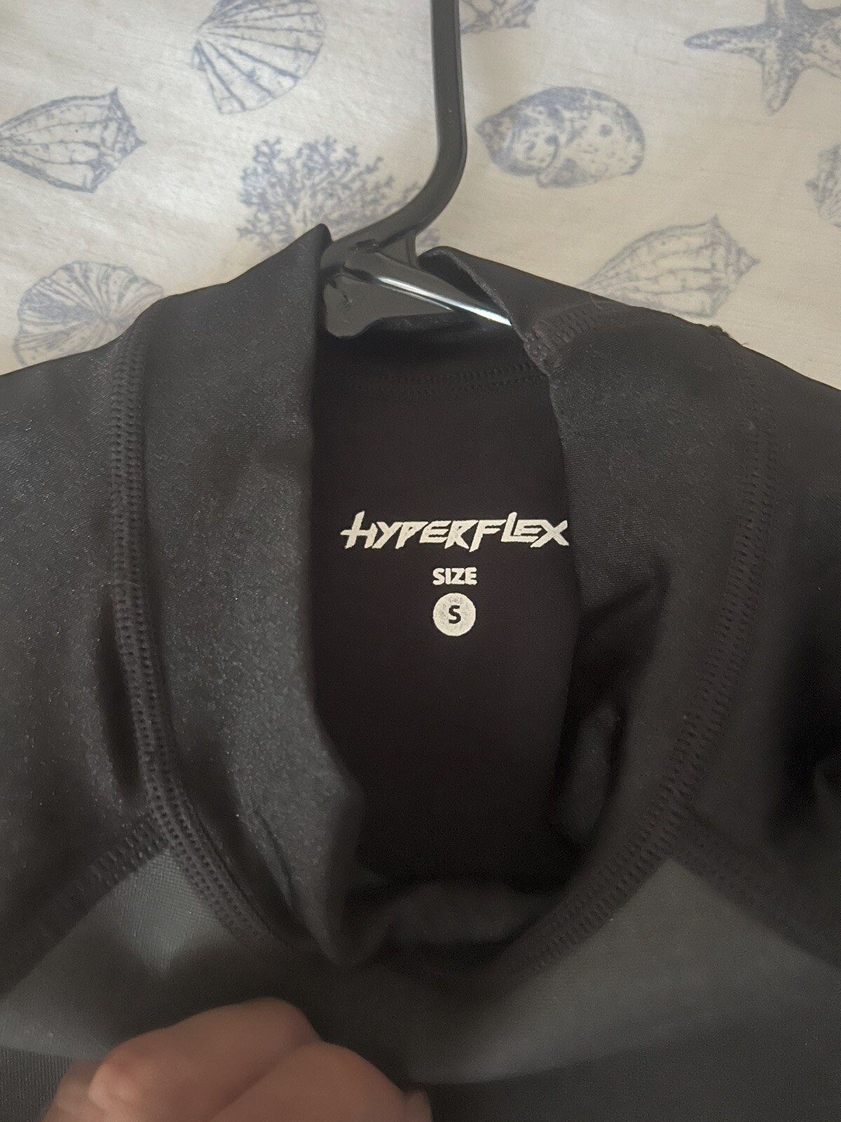 HyperFlex Wetsuit Top Size S Black Longsleeve