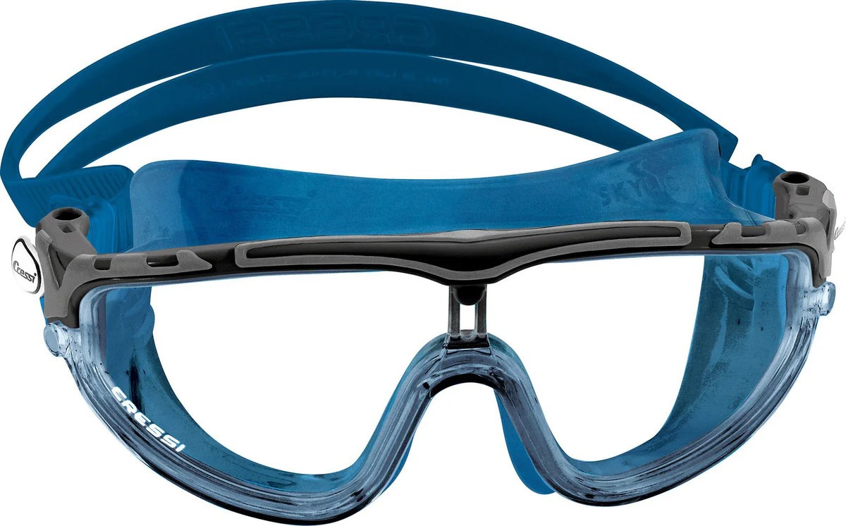 Cressi Skylight Swim Mask – Adult – 2026 – Blue Metal