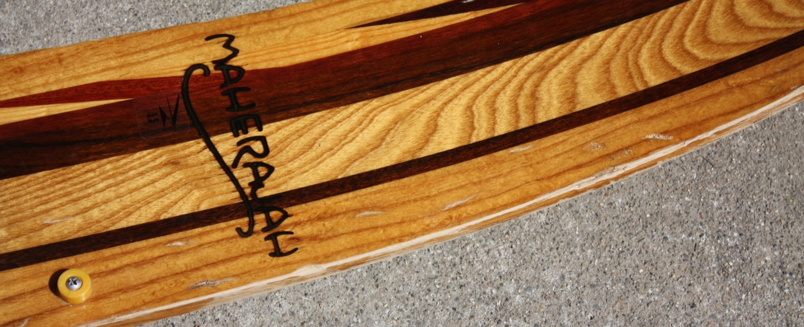 Vintage 70’s Wood MAHERAJAH 5.5 Water Ski Single Ski
