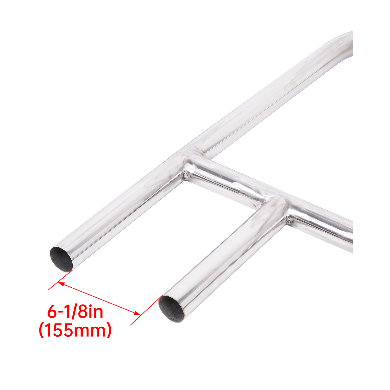 Pair(2PC) Swimming Pool Hand Rail Ladder Handrail Stair Rail 304 Stainless Steel
