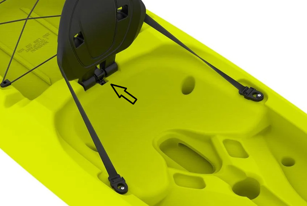 Lifetime Kayak Backrest Seat Clip Replacement