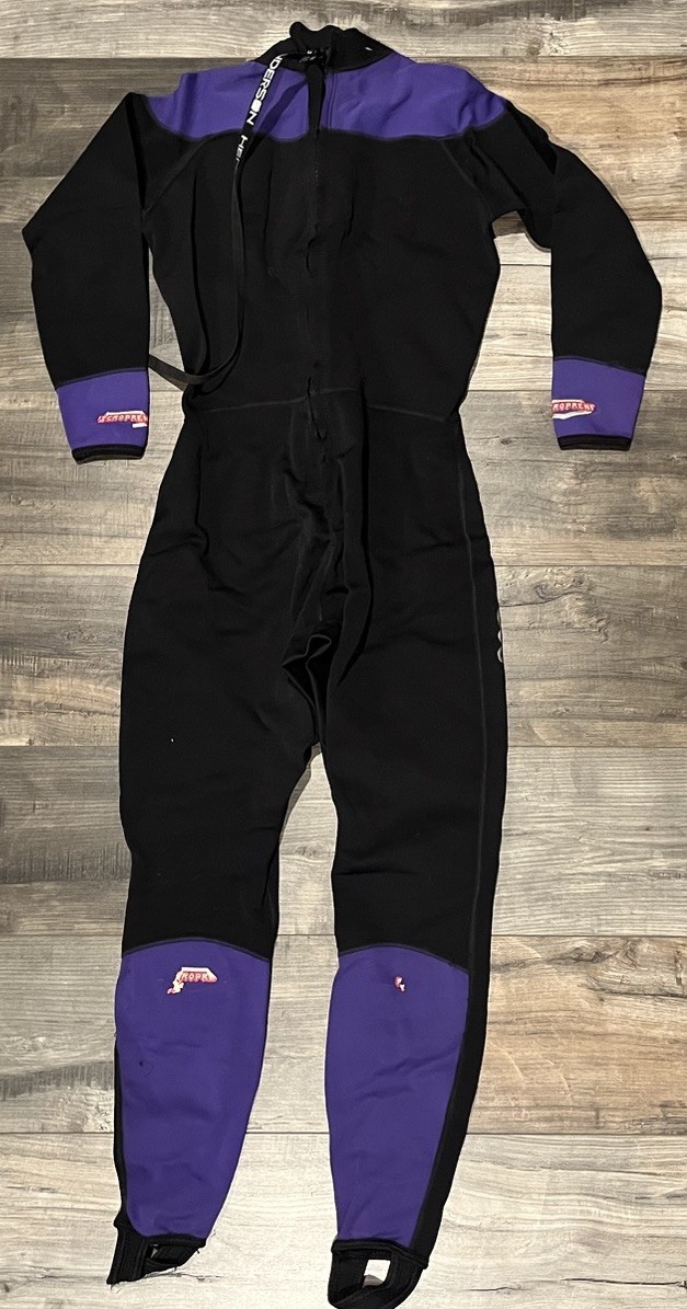 Henderson Aquatics Microprene Wetsuit Scuba Dive Suit Surfing Medium Purple