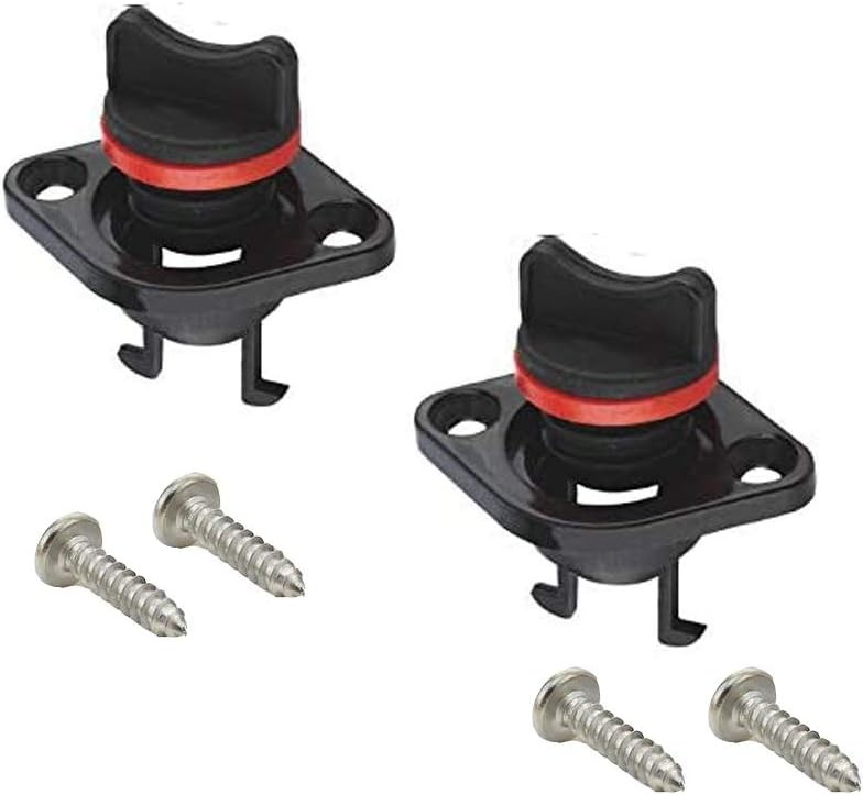 2 PCS Transom Drain Plug, Screw Type for Marine Boats Yacht Kayak Canoe Unive…