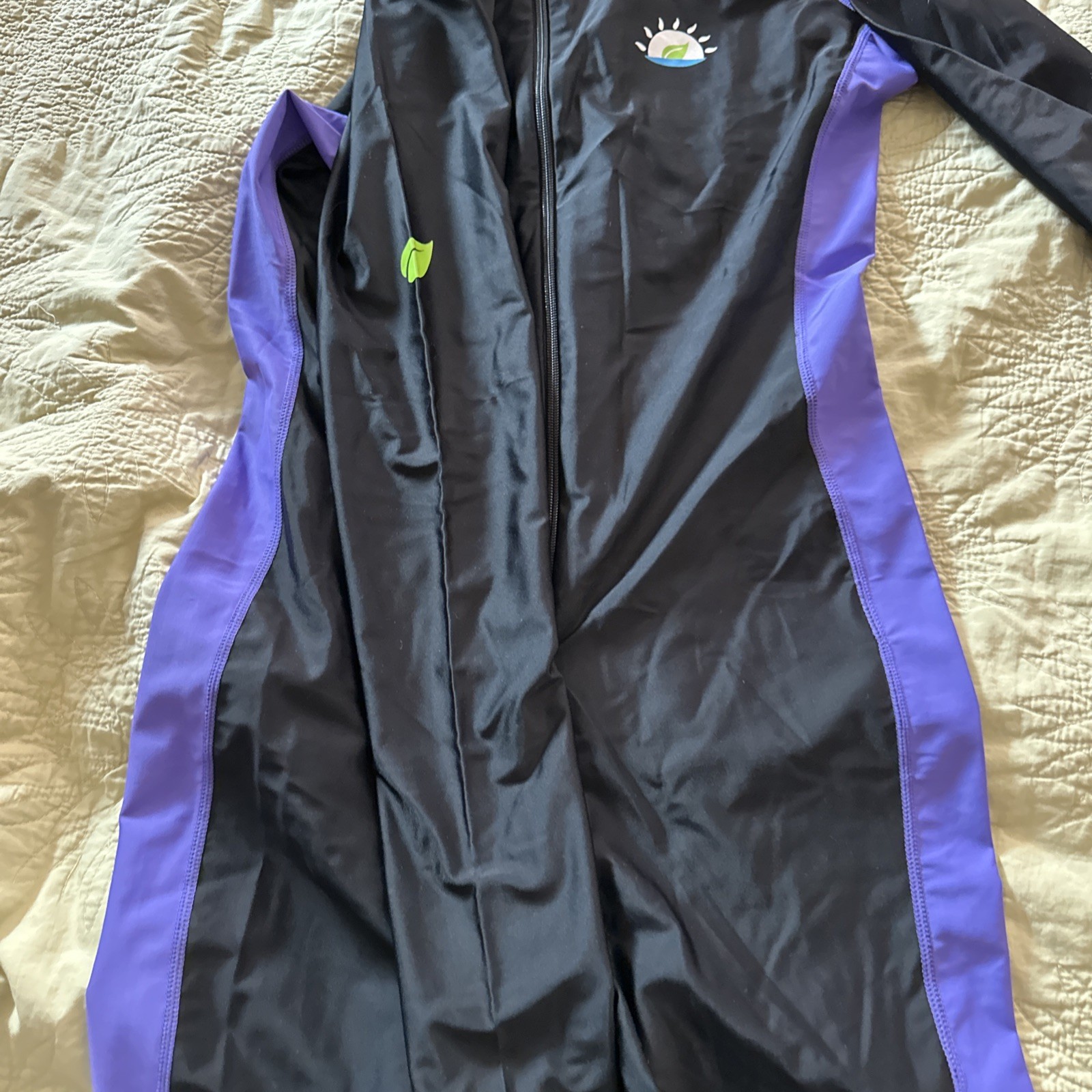 Women Full Body Rash Guard 1 Piece Swimsuit Snorkeling Surfing UV Protection M