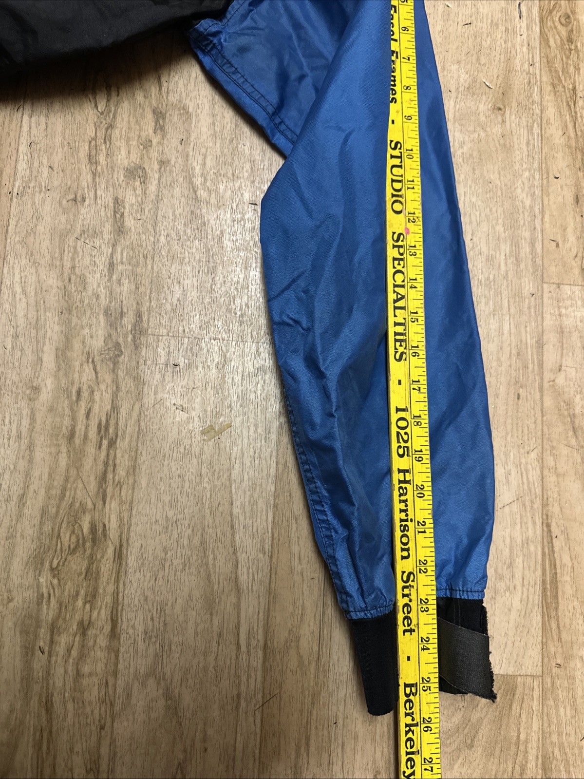 Mountain Surf Drysuit Jacket Men’s Medium Blue Kayak Rafting Paddle Dry Gear