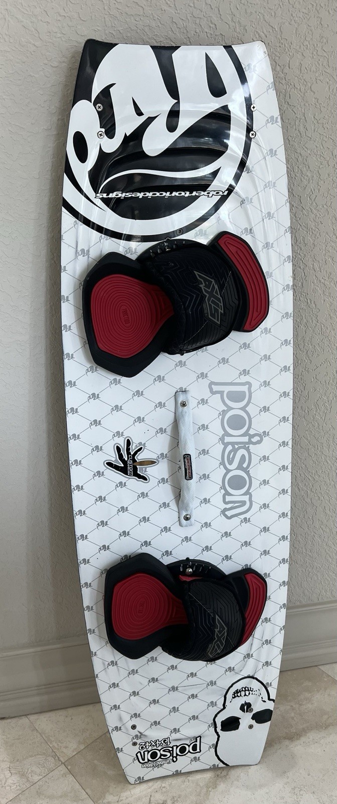 RRD Poison Limited Edition Twintip Kiteboard 134X42 Kitesurf Kitesurfing
