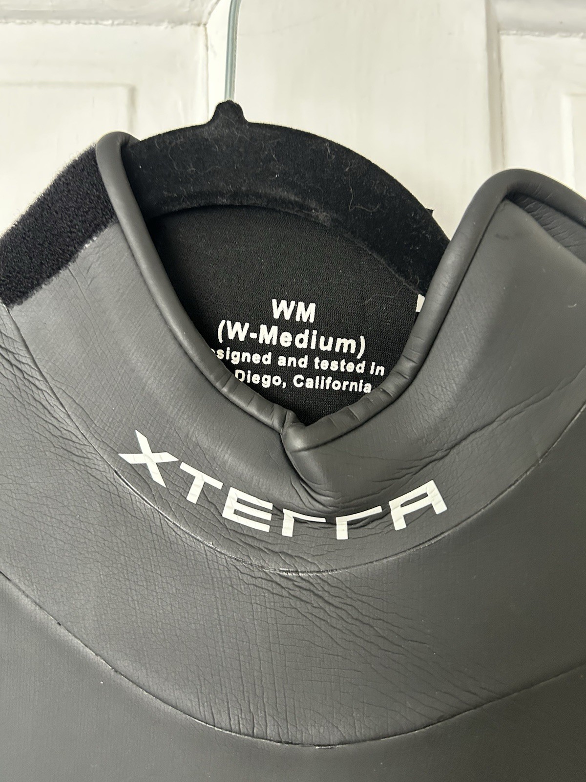 XTERRA Women’s Sleeveless Full Length Wetsuit Full Suit Black/Gray/Yellow W-Med