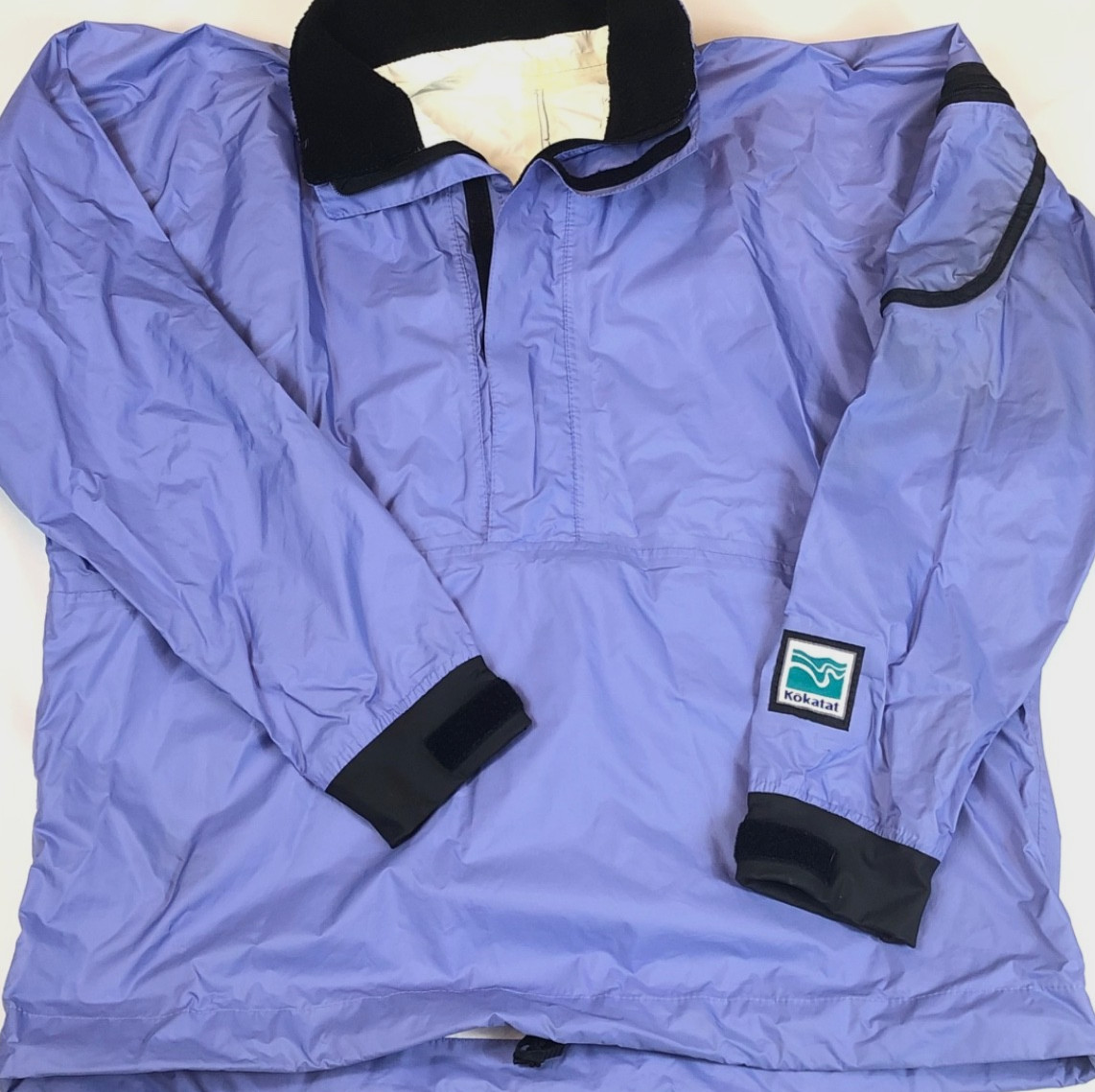 Kokatat Dry Top Mens Purple Pullover Kayak Paddling Jacket Nylon Large USA Made