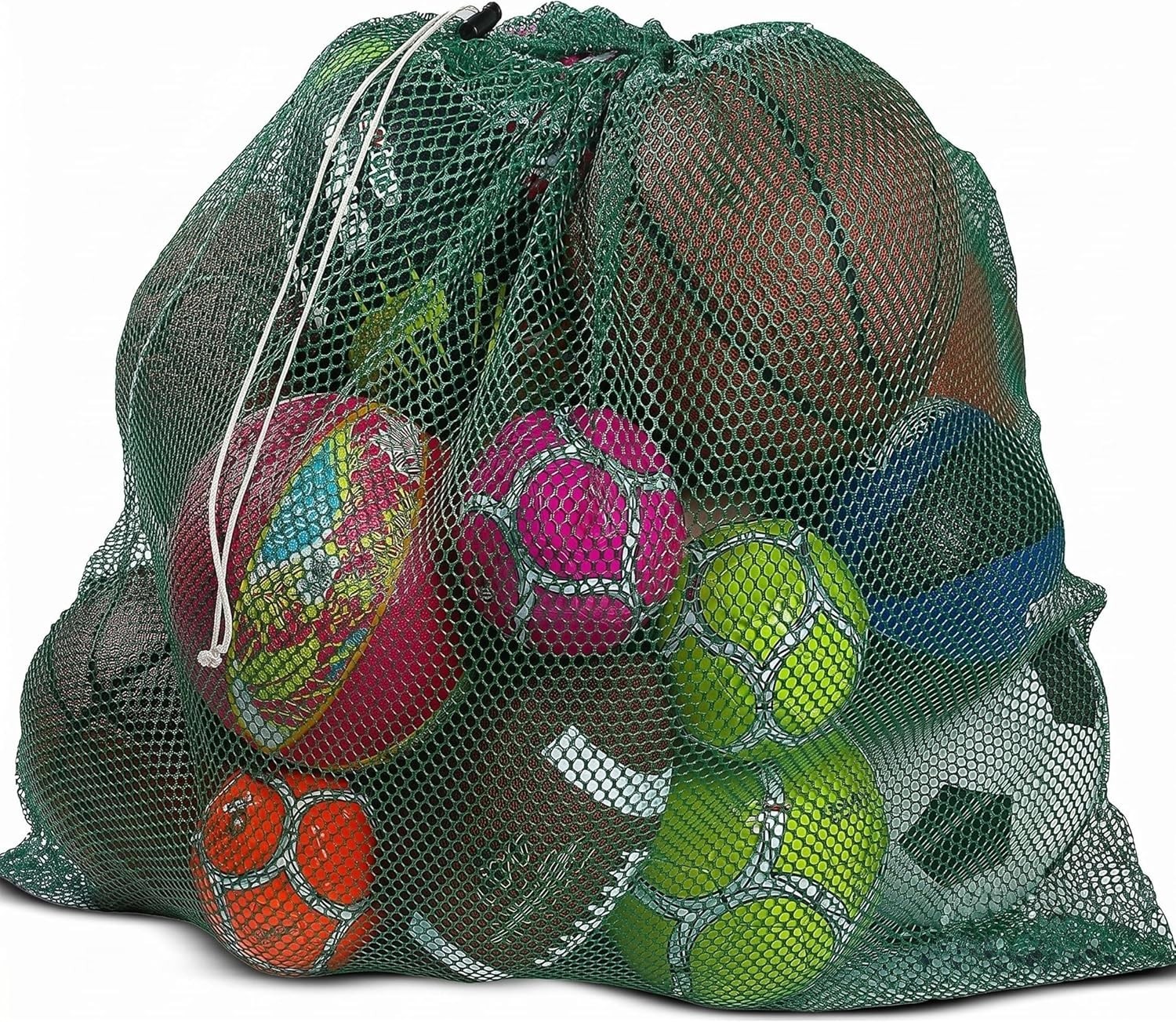 Heavy-Duty Mesh Equipment Bag – 32” x 36” for Sports Gear Organization