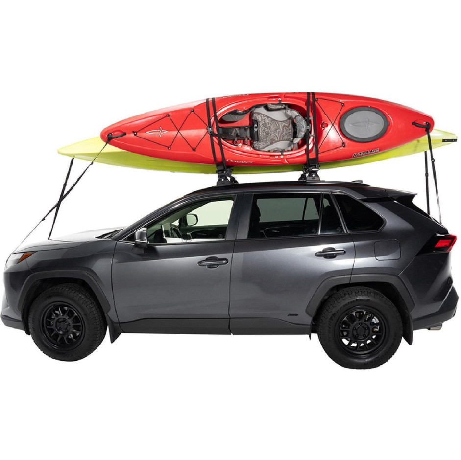 Yakima JayLow Kayak Carrier Roof Rack J Cradle Holds 1 or 2 Kayaks Foldable