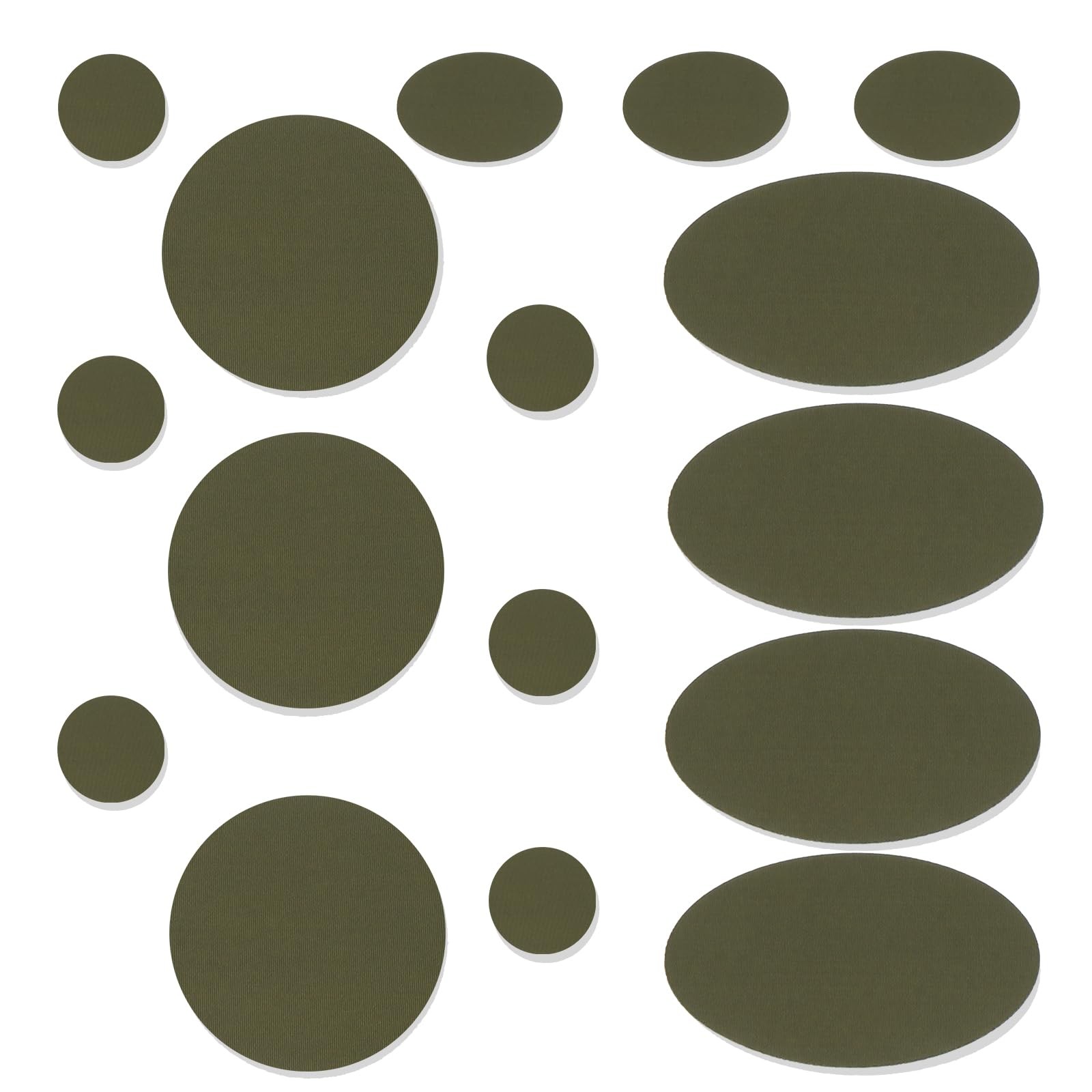 Down Jacket Repair Patch, Outdoor Gear Tenacious Tape, Army Green