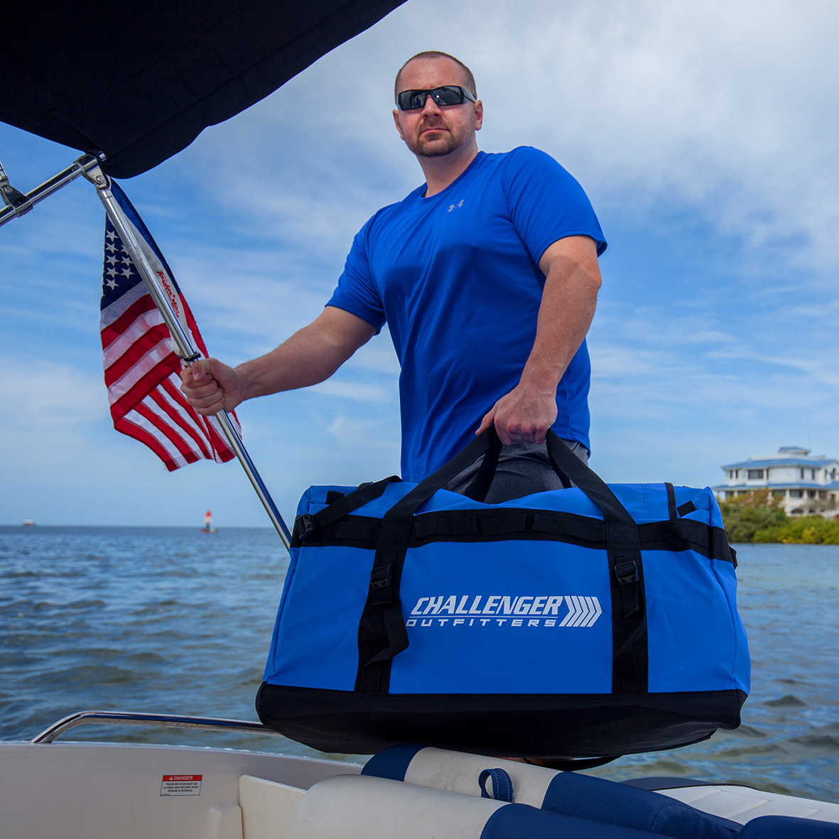MARINE DUFFEL DRY BAG for boating, camping, Hiking, Kayak, Large Water Resistant