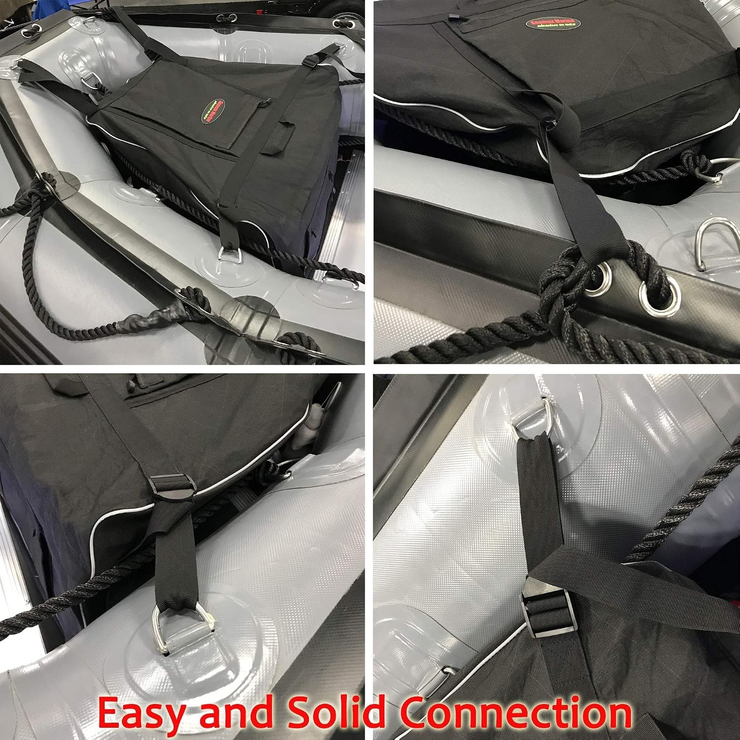 Sunlitec Front Accessory Storage Bow Bag for Inflatable Boat, with Reflective…