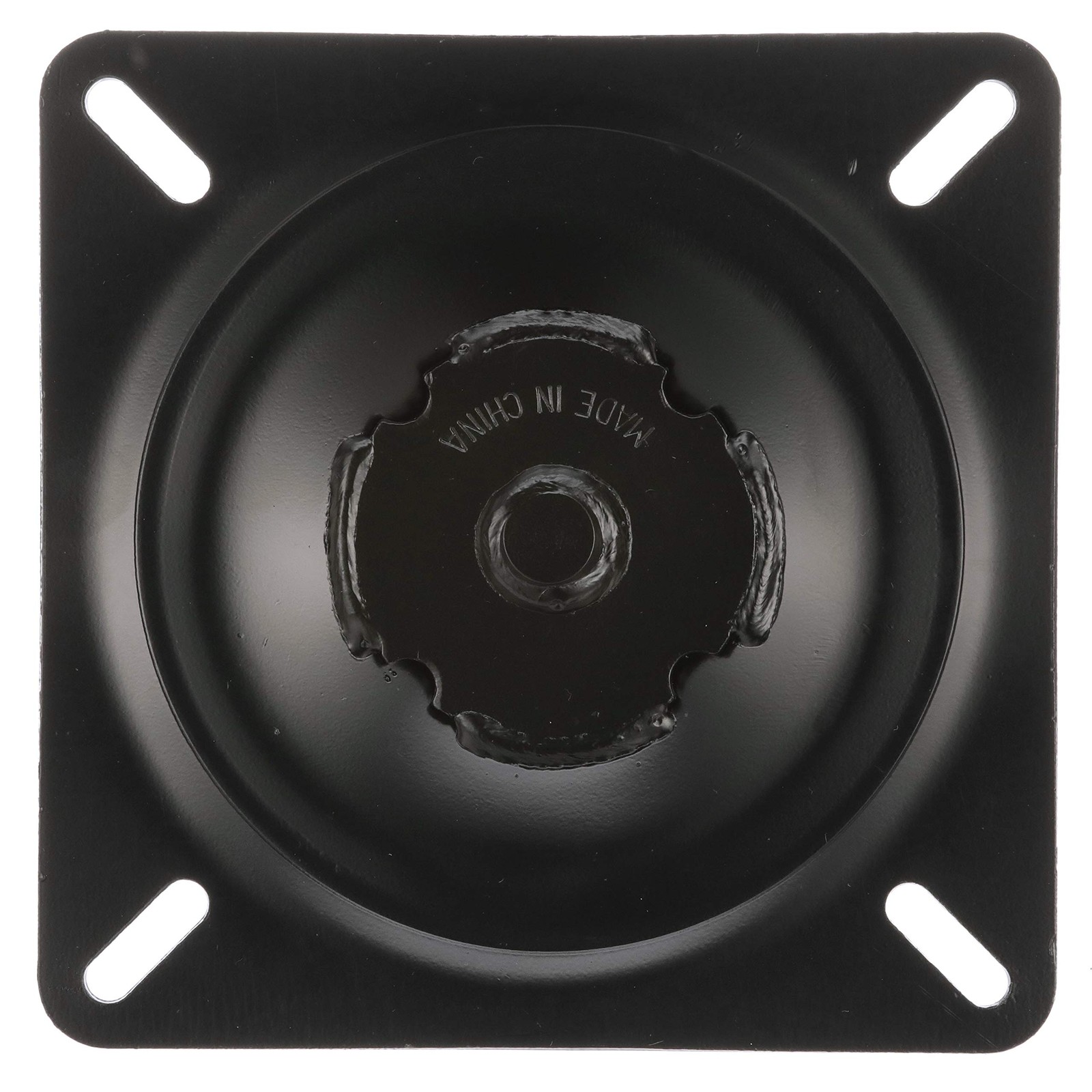 Attwood 1002 Lock’N-Pin 3/4″ Seat Mount, 2″ High Installed, Black E-Coated