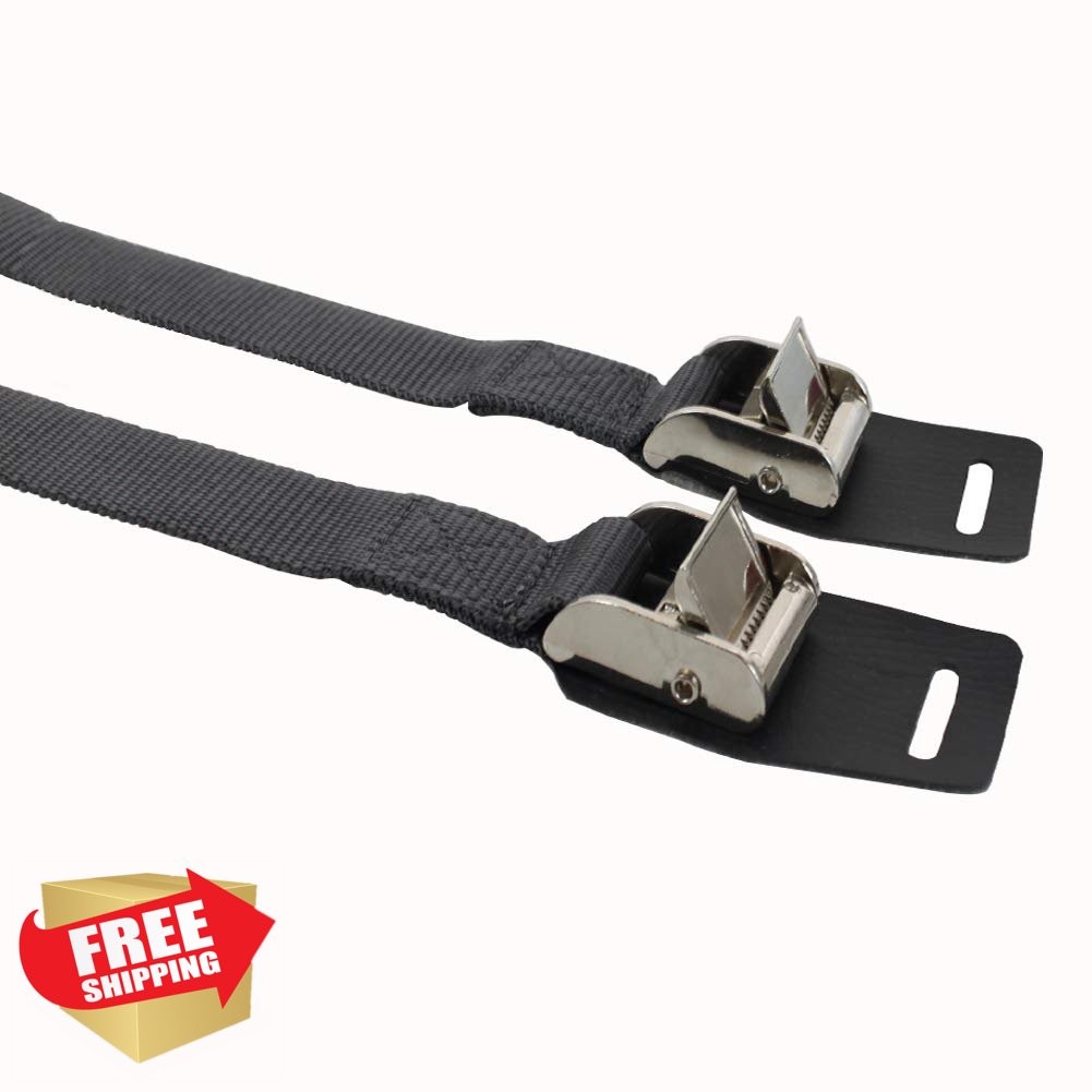 WOOWAVE Kayak Carrier Kit Soft Foam Block Roof Rack Pads Tie-Downs