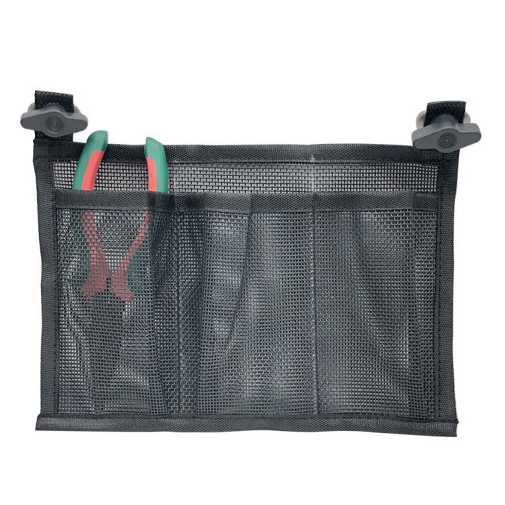 Kayak 3 Pocket Mesh Storage Pouch Sleeve Gear Water Bottle Holder Bag Organizer