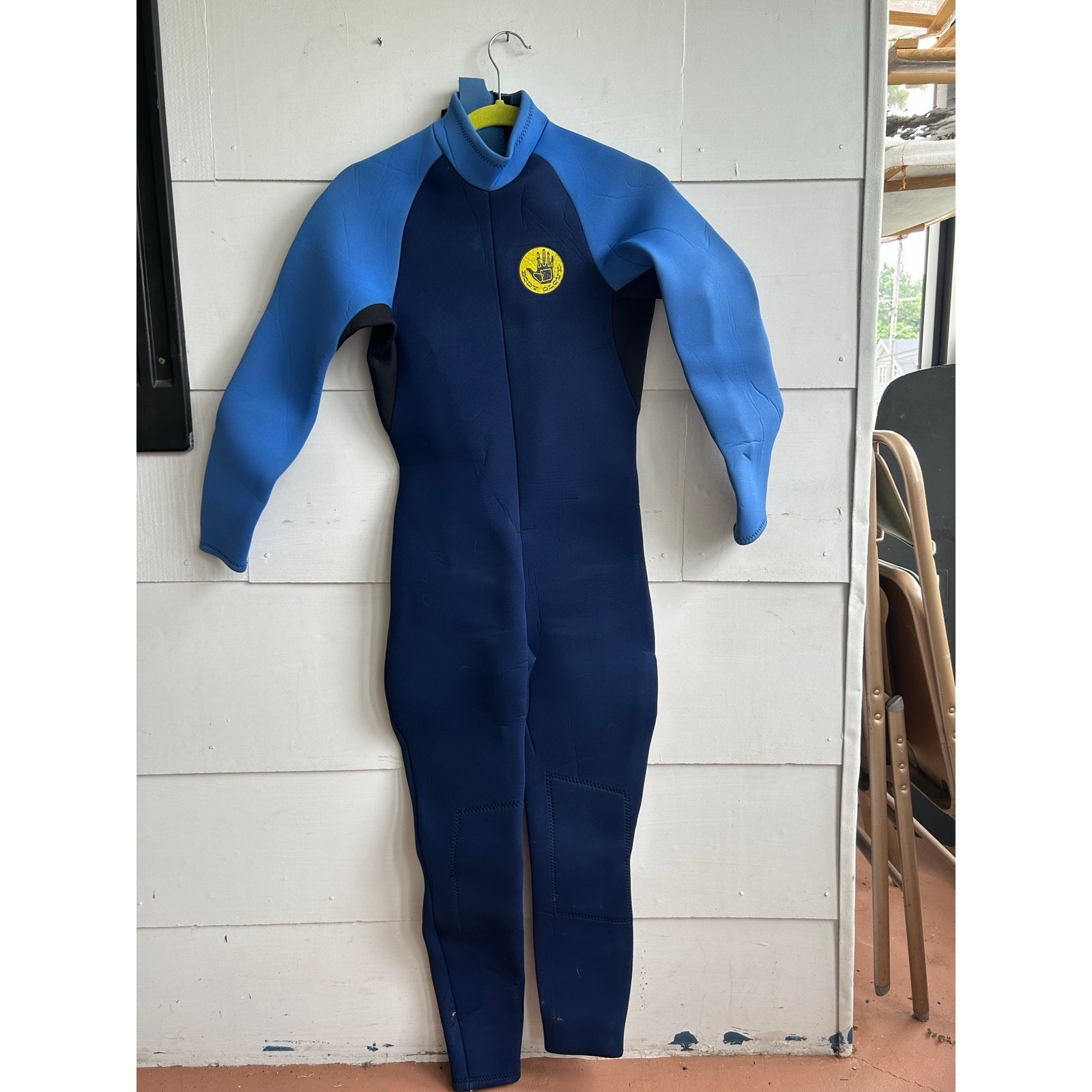 Body Glove Blue Wetsuit Bodysuit Men’s Small Surfing Scuba