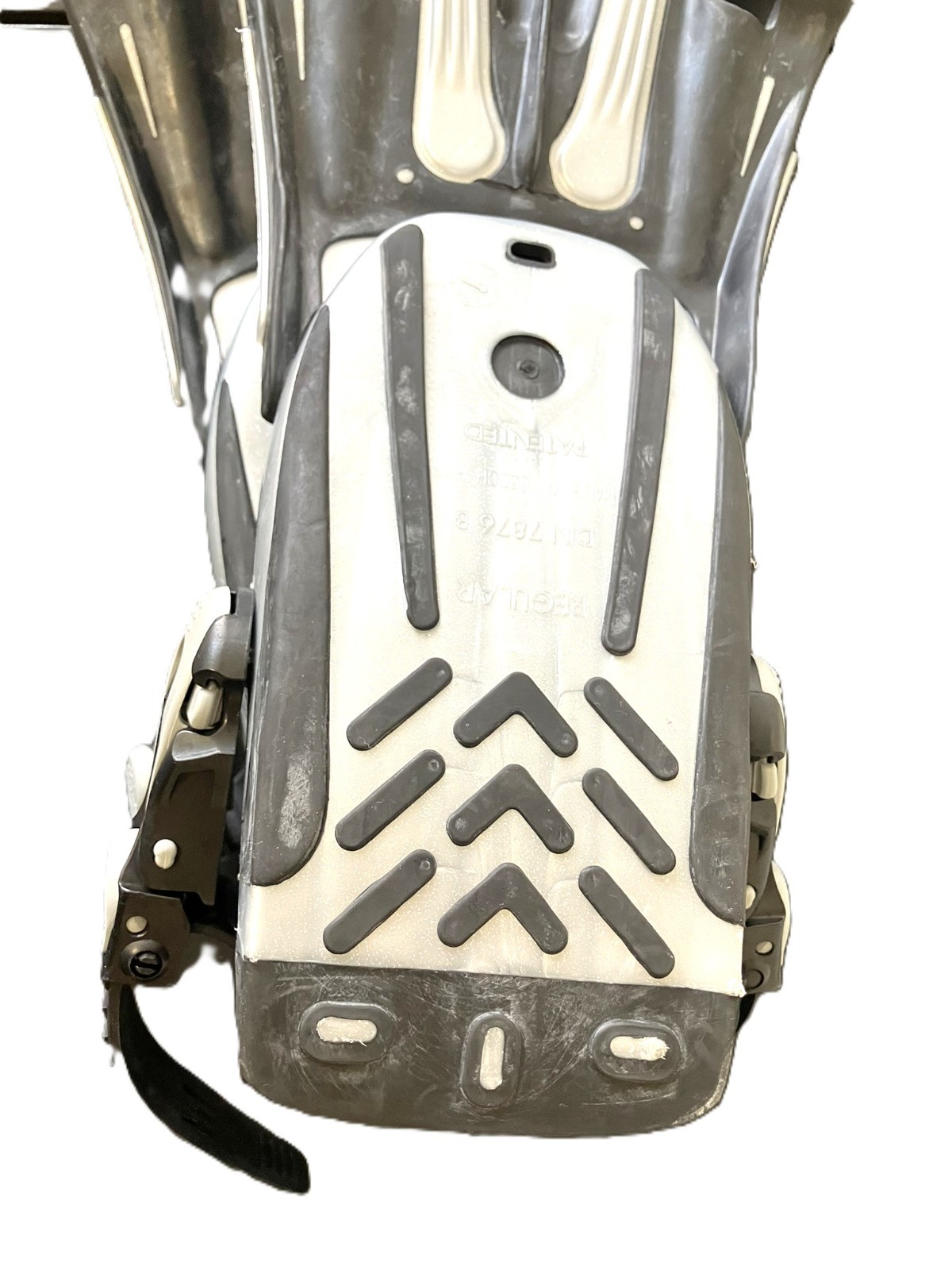 Mares Volo Power Open Heel Scuba Fins Black Silver Size Regular