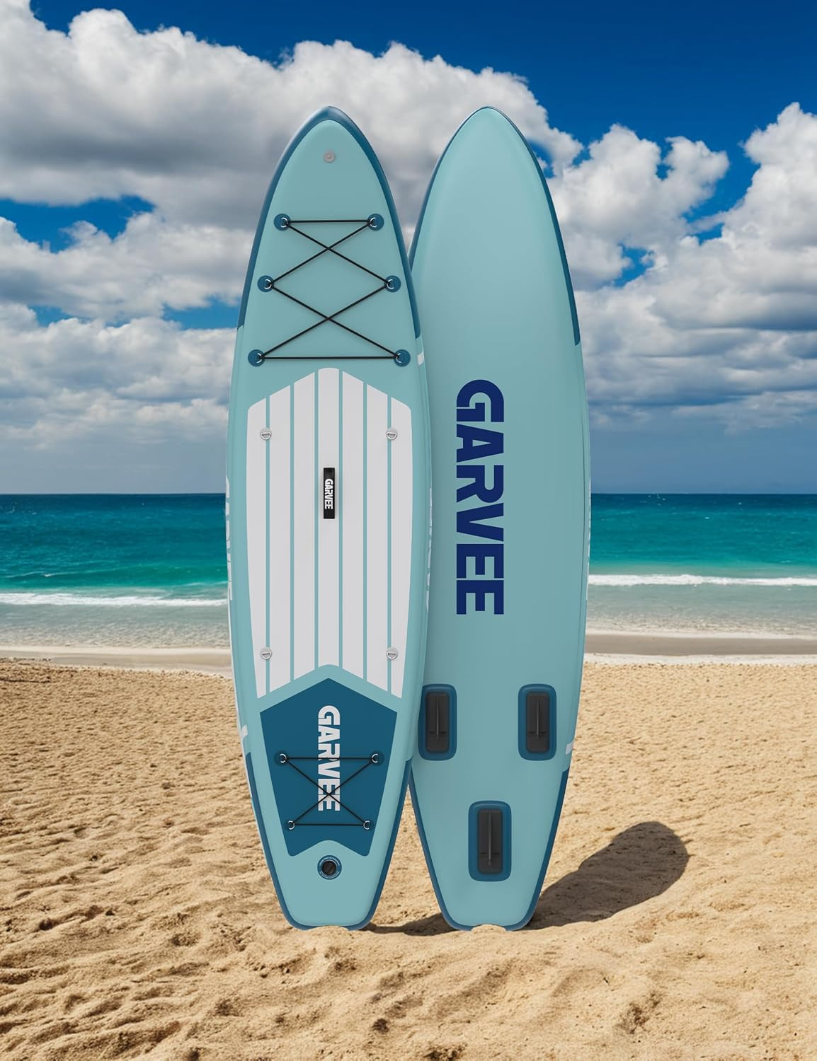 Inflatable Paddle Board for Adult, 10.6Ft X 32″/ 11Ft X 34″ Extra Wide Inflatabl