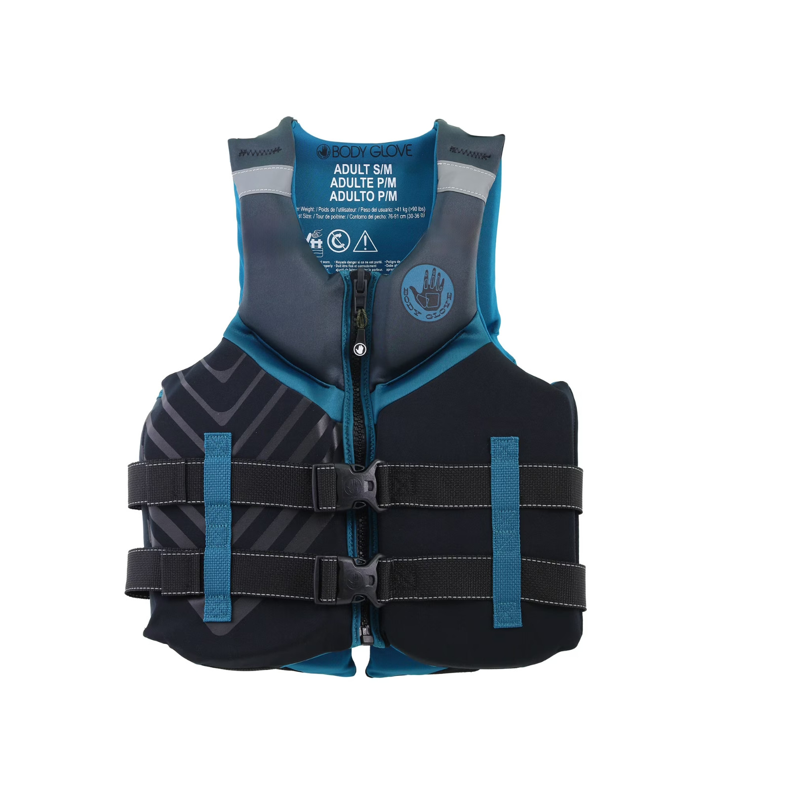 Body Glove Men’s Adult Neoprene PFD Life Jacket and Vest, Blue